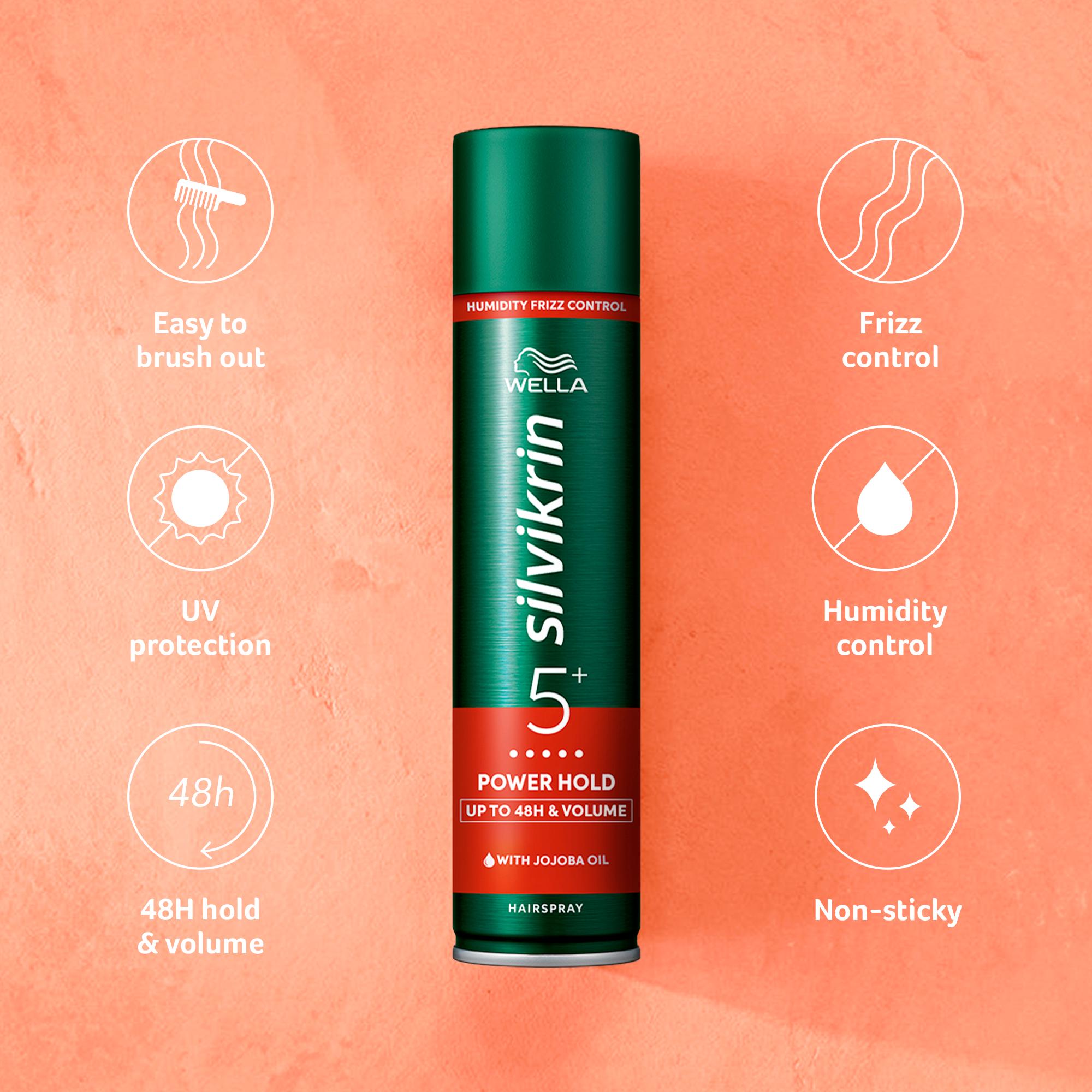 Wella Silvikrin 400ml Power Extreme Hold Hairspray thumbnail 2