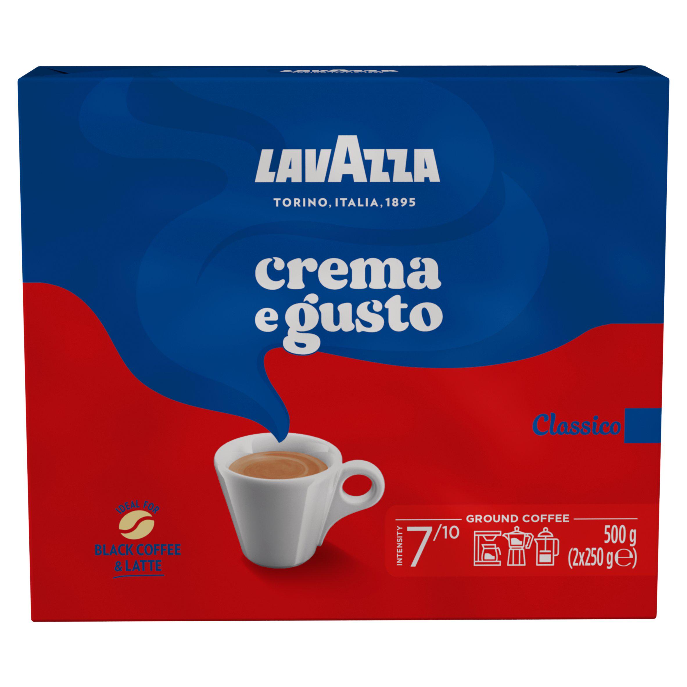 Lavazza Crema E Gusto 500g Classico Ground Coffee
