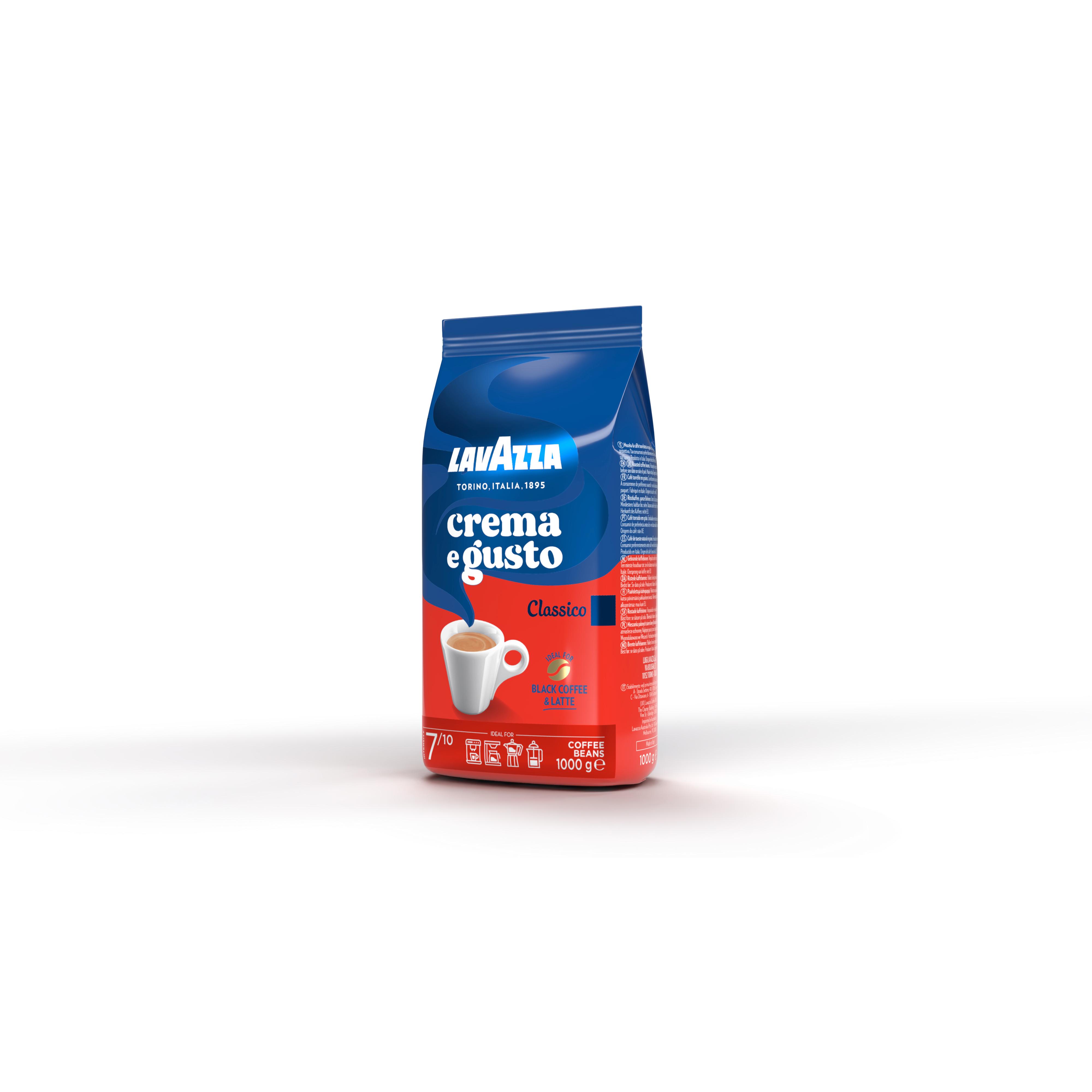 Lavazza Crema E Gusto 1kg Classico Coffee Beans thumbnail 3