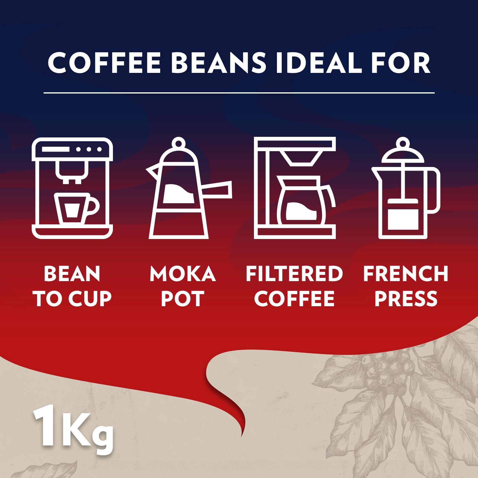 Lavazza Crema E Gusto 1kg Classico Coffee Beans thumbnail 4