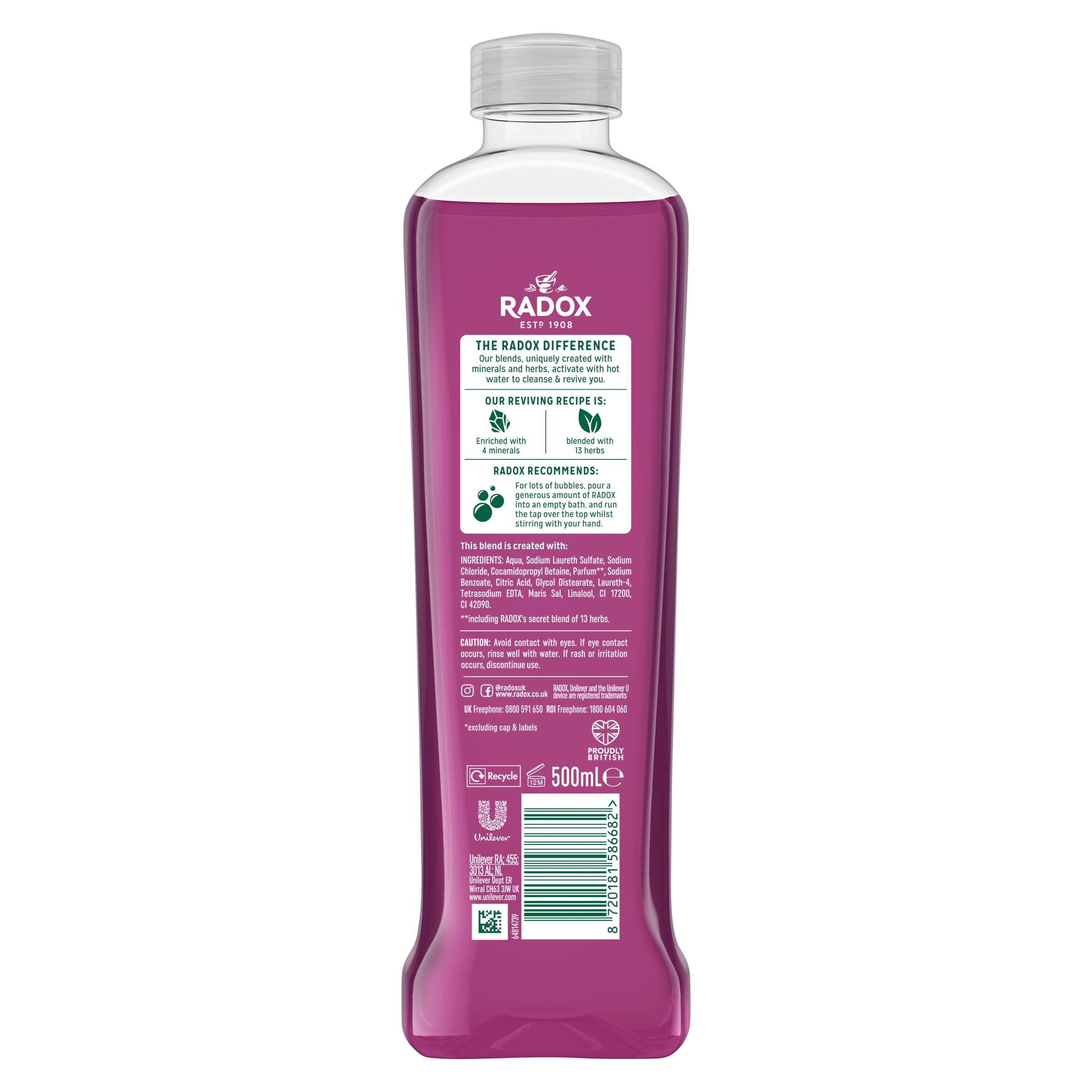 Radox 500ml Mineral Therapy Feel Revitalised Bath Soak thumbnail 6