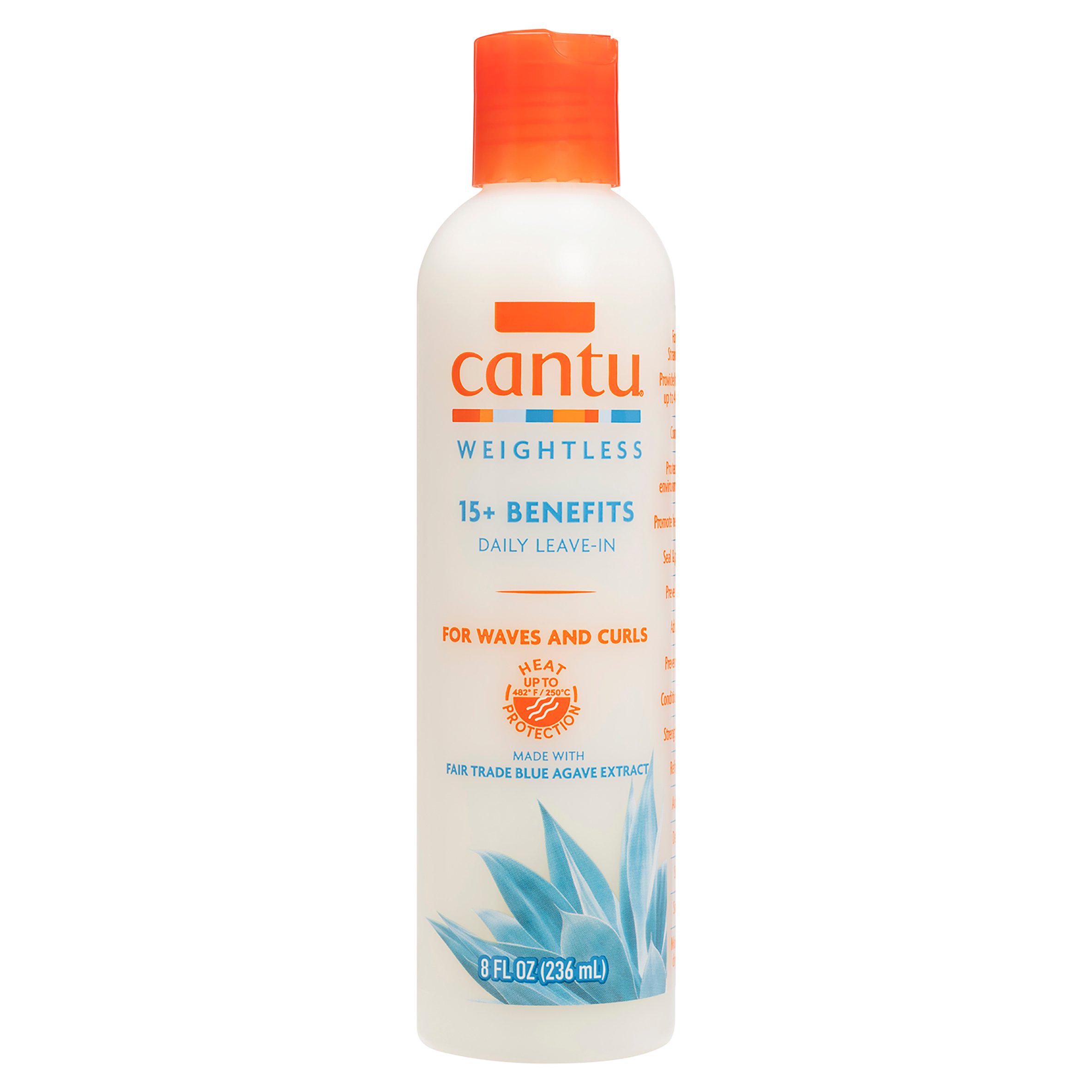 Cantu 236ml Weightless 15 + Benefits Daily Leave In Conditioner