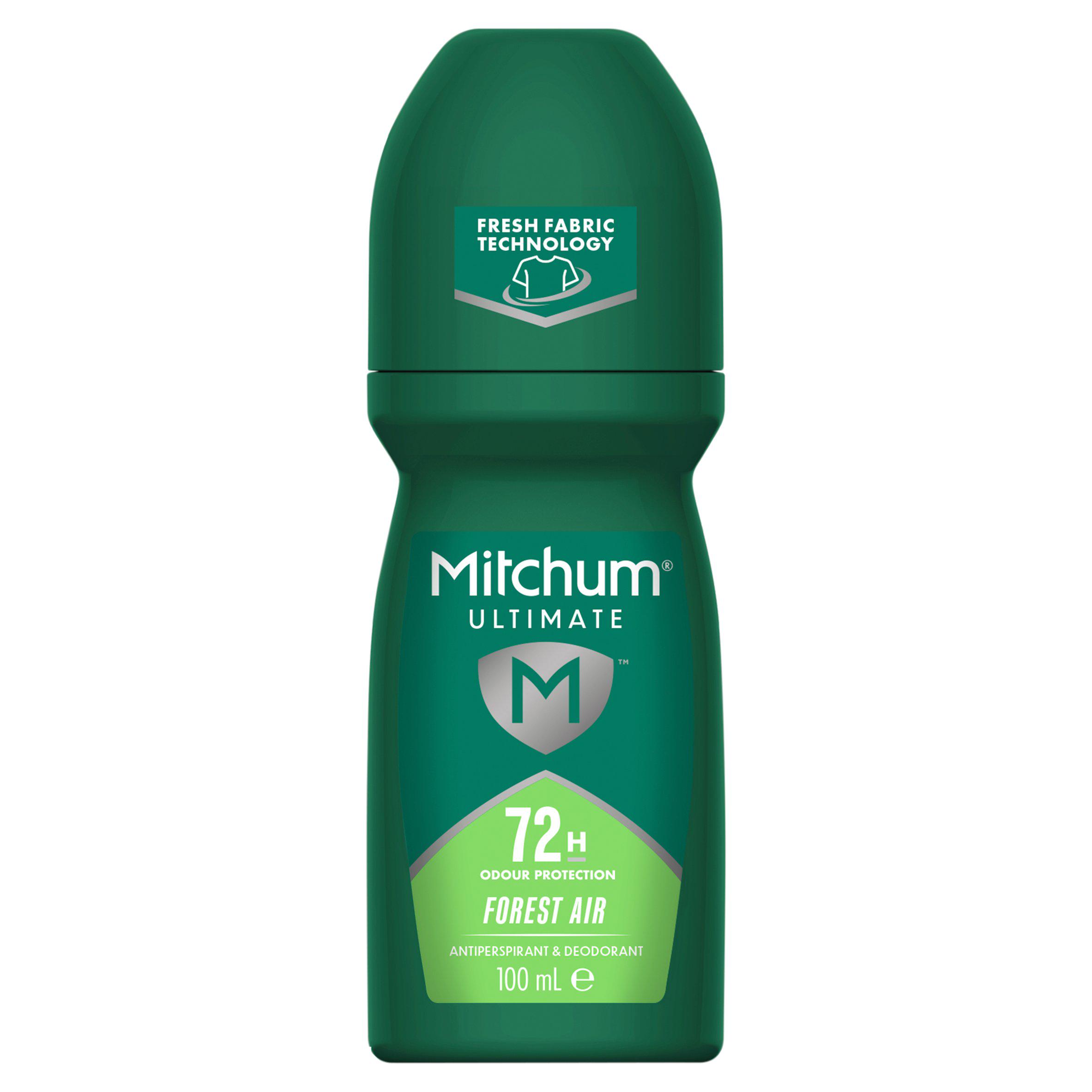 Mitchum 100ml Ultimate Forest Air Antiperspirant Roll On Deodorant