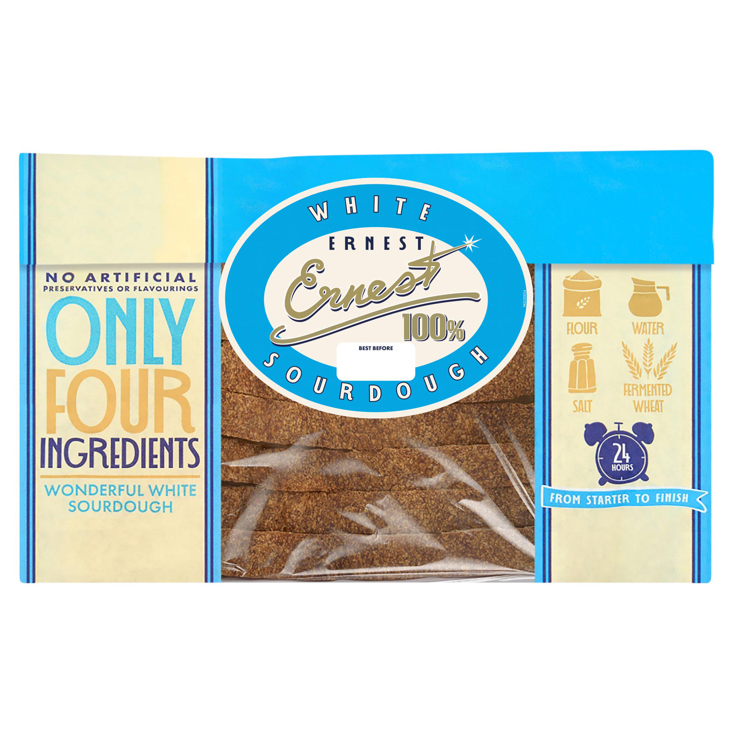 Ernest 450g Sourdough Wonderful 100% White Bread