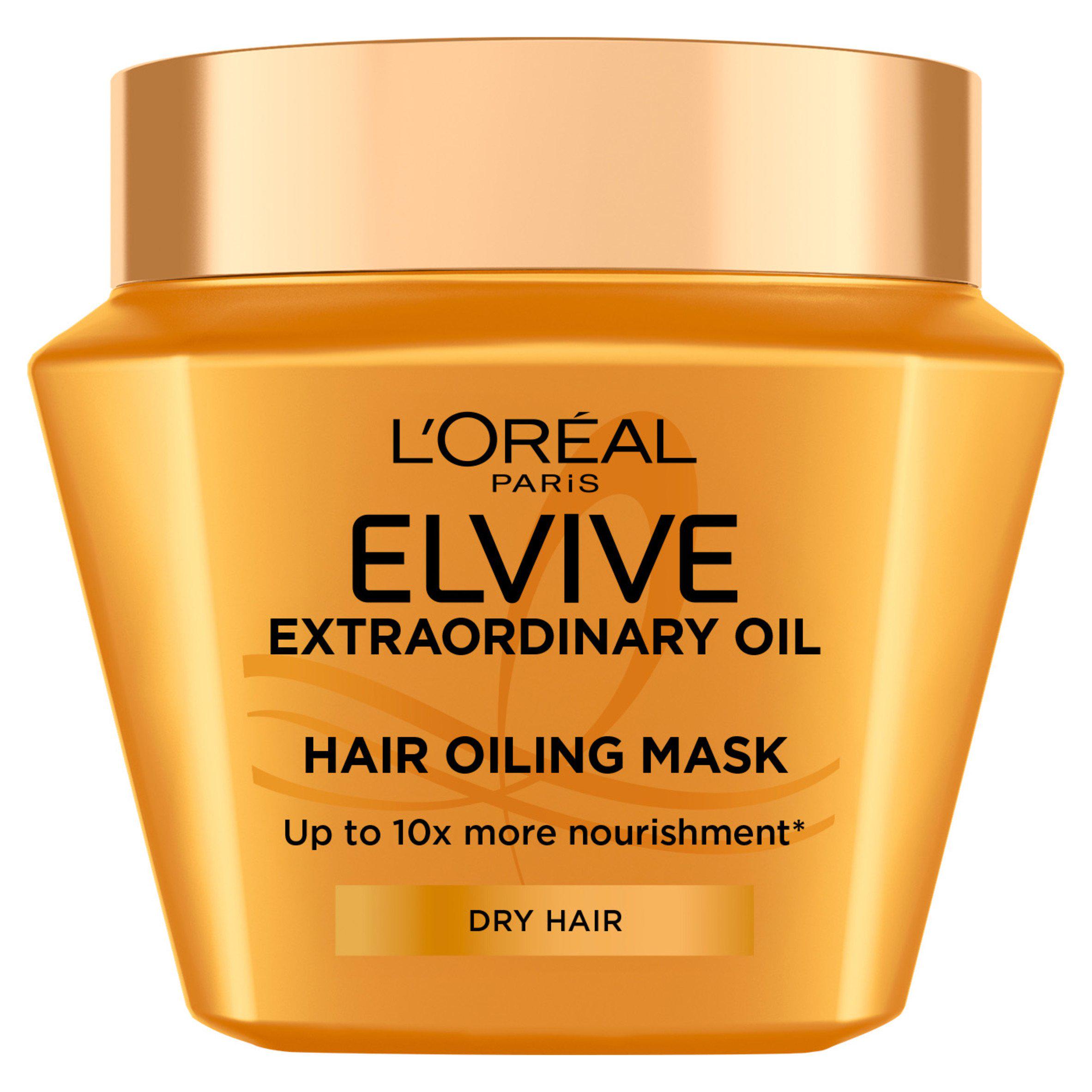L'Oréal Paris Elvive Extraordinary Oil Hair Oiling Mask, For Very Dry Hair, 300ml