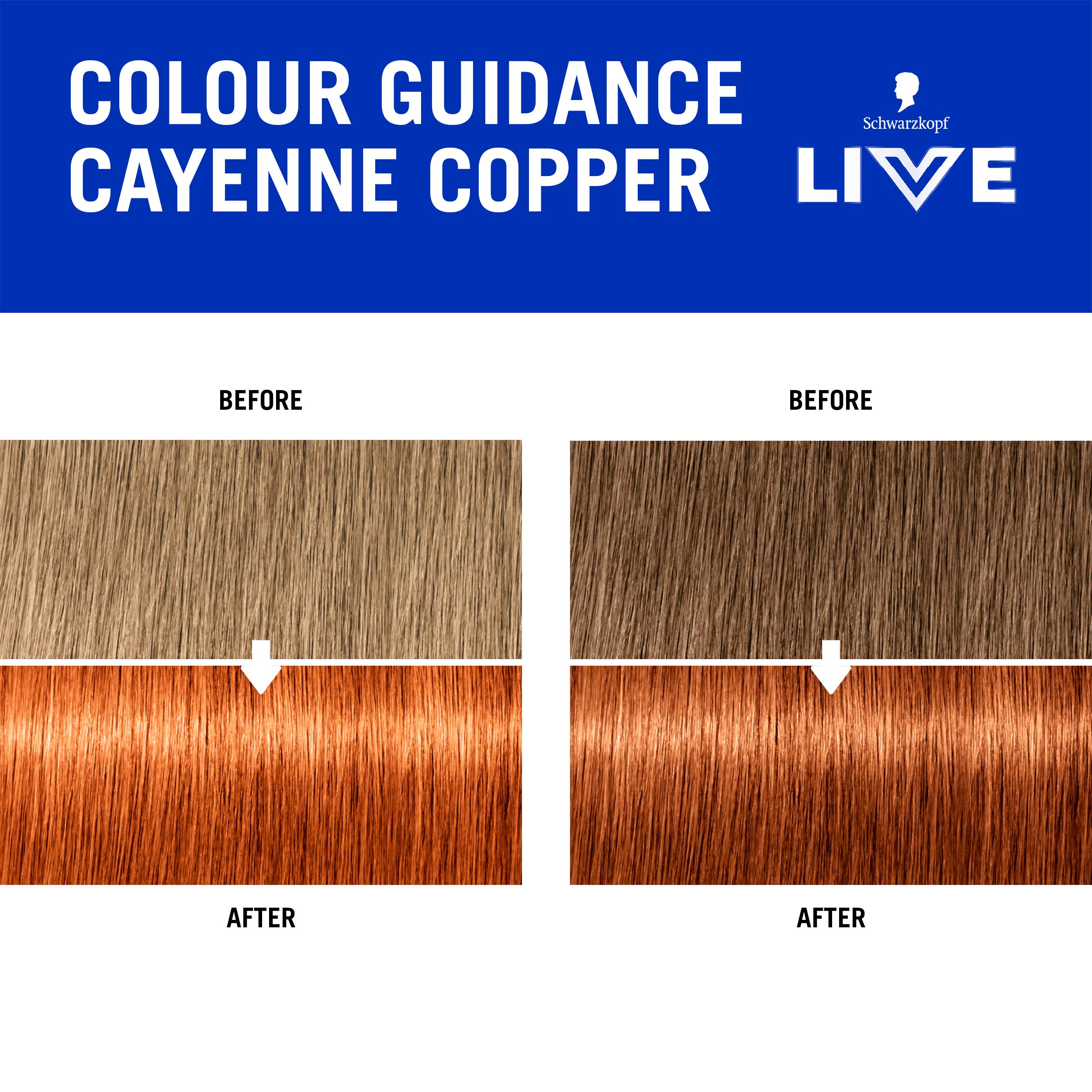 Schwarzkopf Live Go Gloss 150ml Cayenne Copper Colour & Shine Hair Gloss thumbnail 6