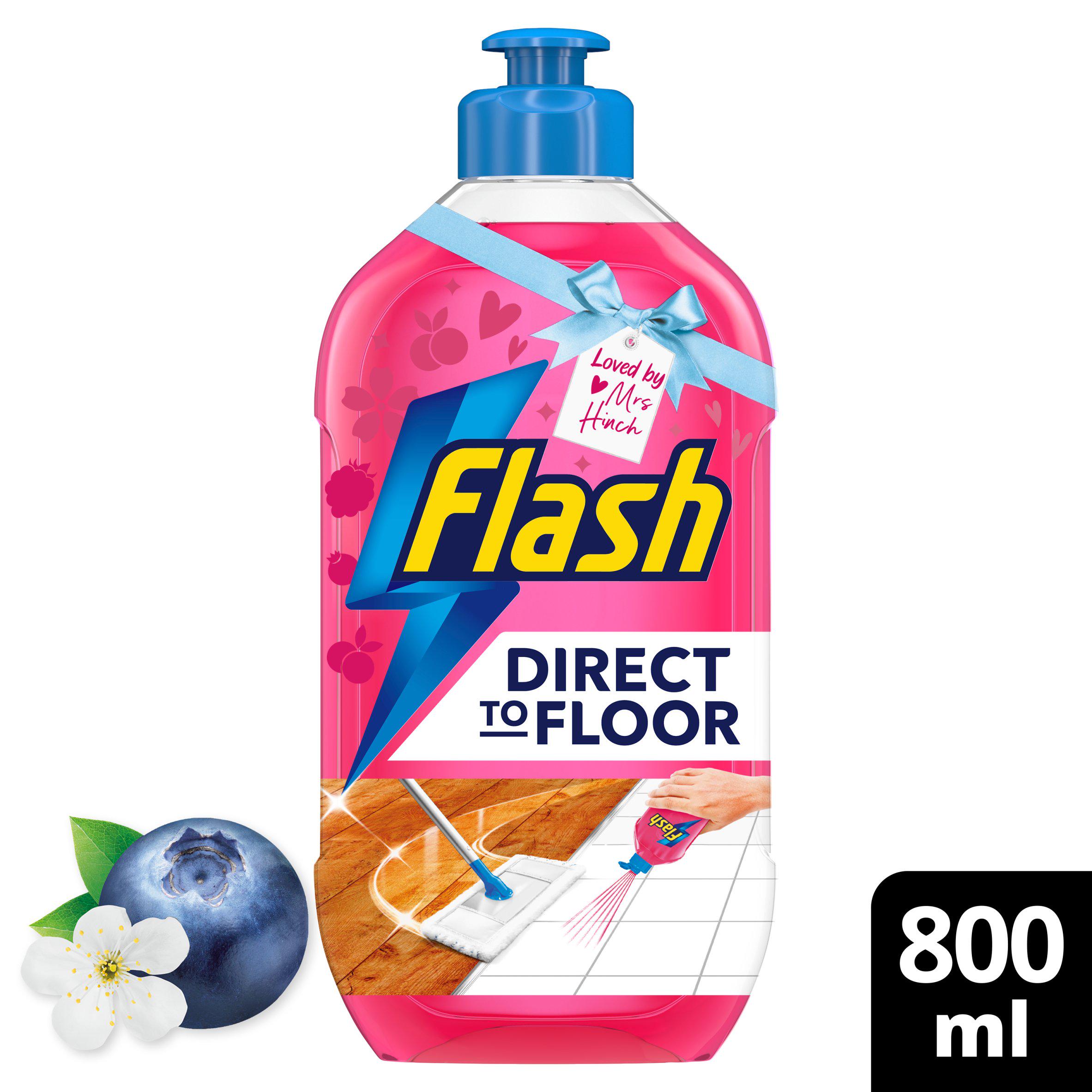 Flash Direct To Floor Berry & Cherry Blossom 800ml