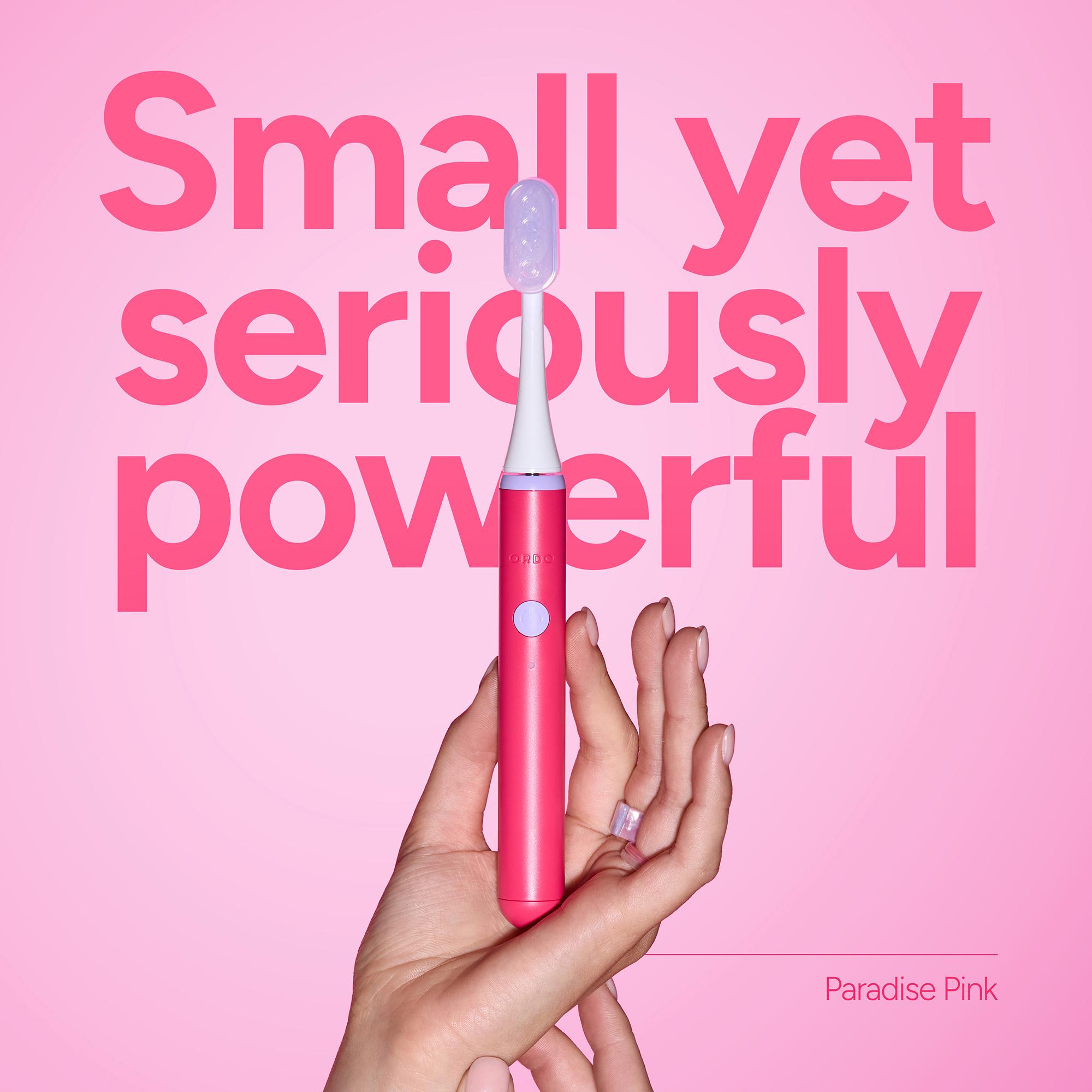 Ordo Sonic Edge Paradise Pink Rechargeable Toothbrush thumbnail 3