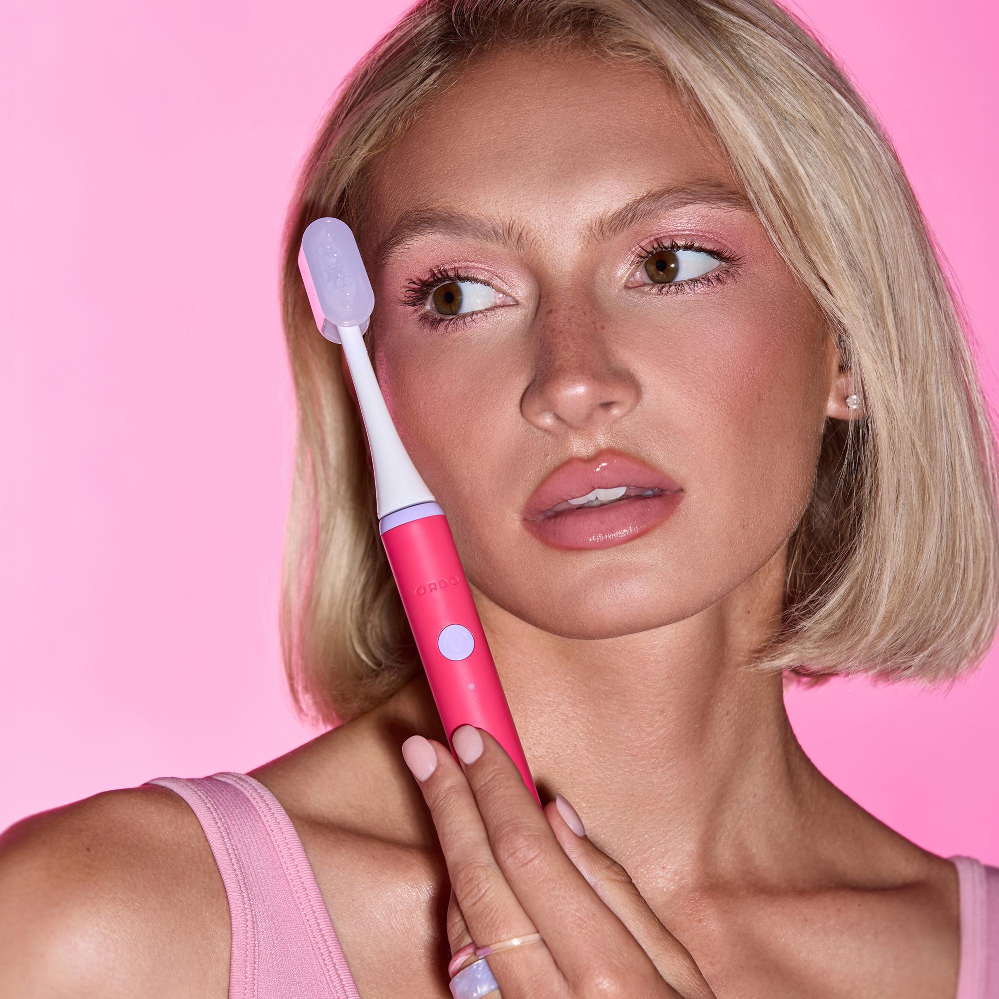Ordo Sonic Edge Paradise Pink Rechargeable Toothbrush thumbnail 4