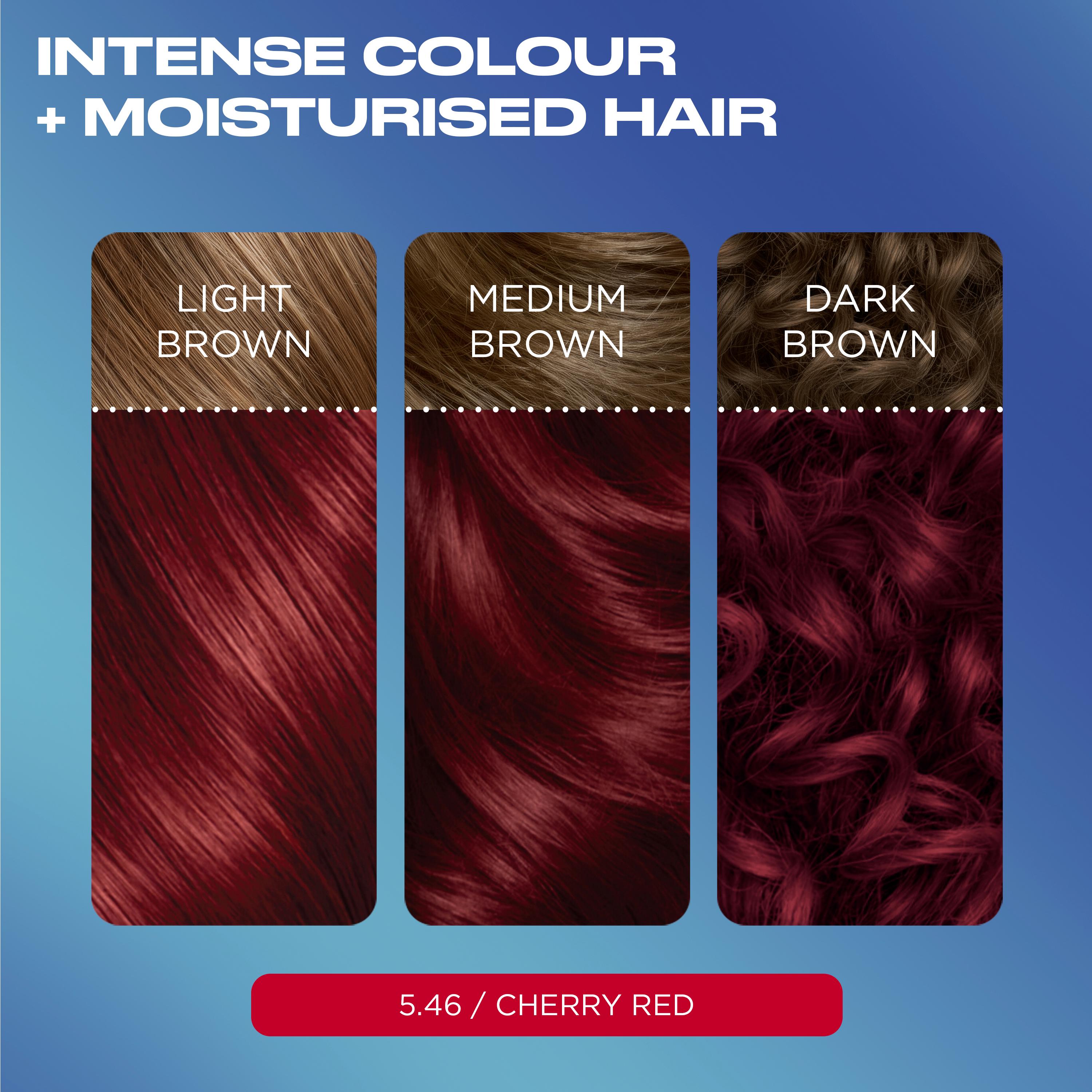 Clairol Nice'N Easy Bold 5.46 Cherry Red Permanent Hair Dye thumbnail 2