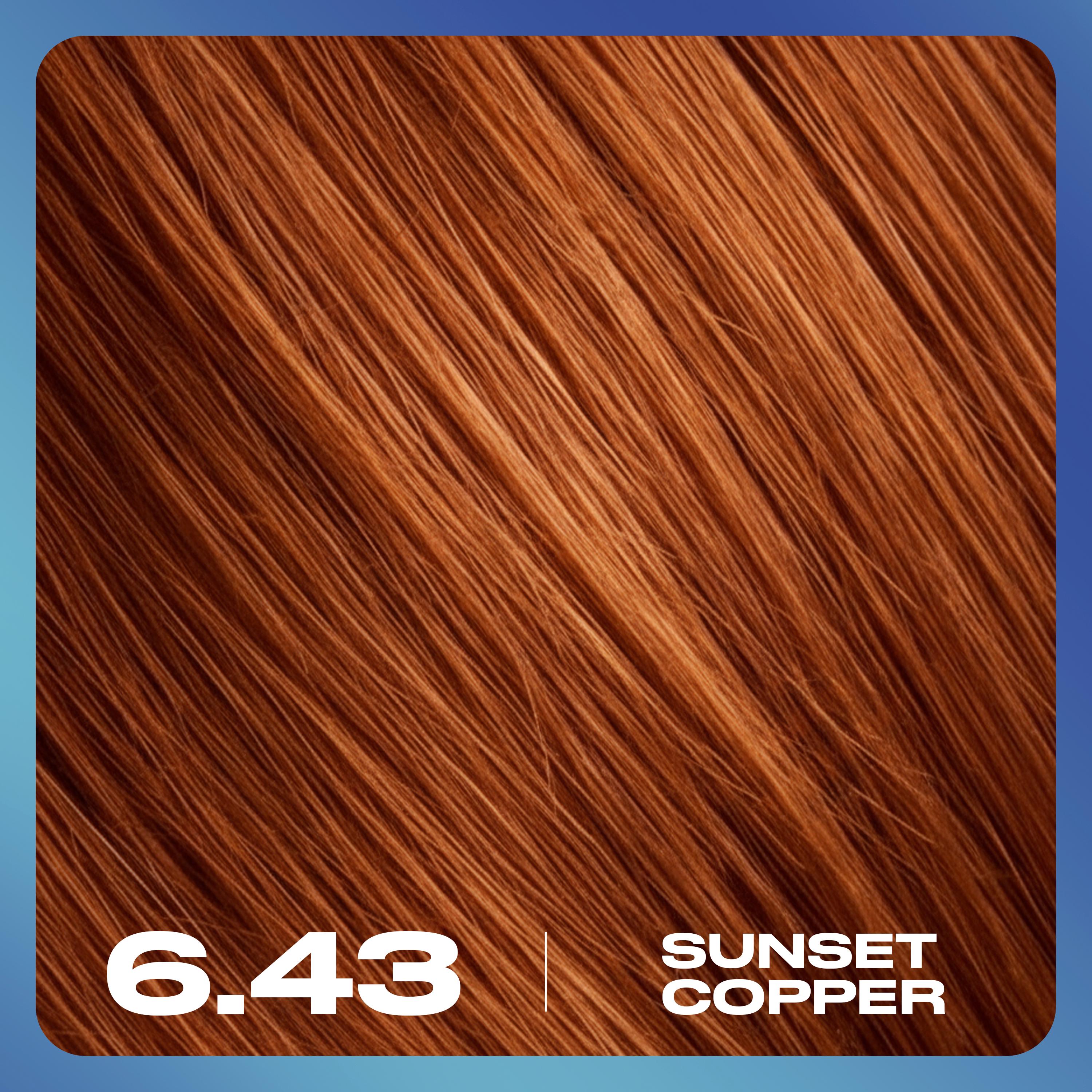 Clairol Nice'N Easy Bold 6.43 Sunset Copper Permanent Hair Dye thumbnail 5