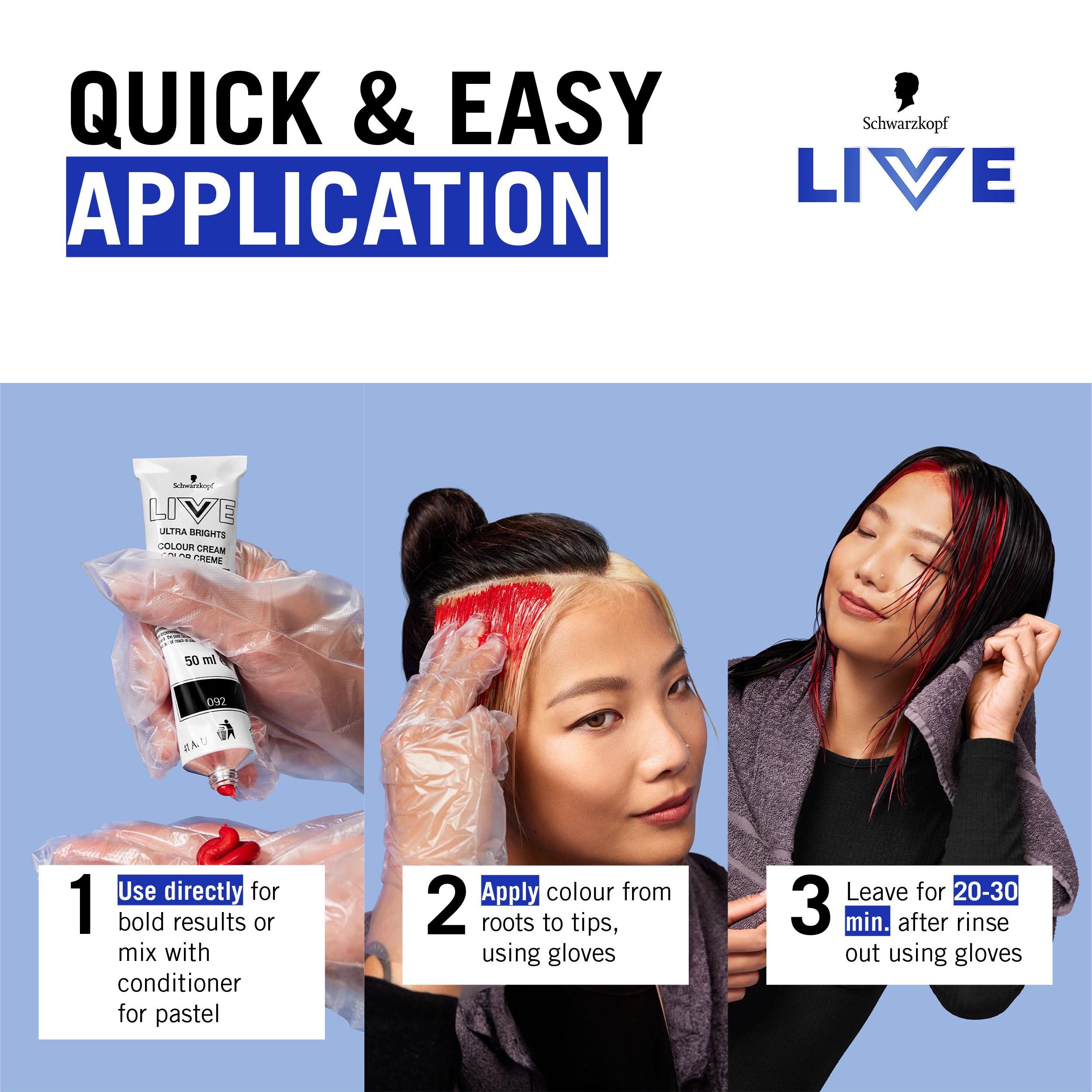 Schwarzkopf Live Colour Moment 065 Spicy Rum Semi Permanent Hair Dye thumbnail 6