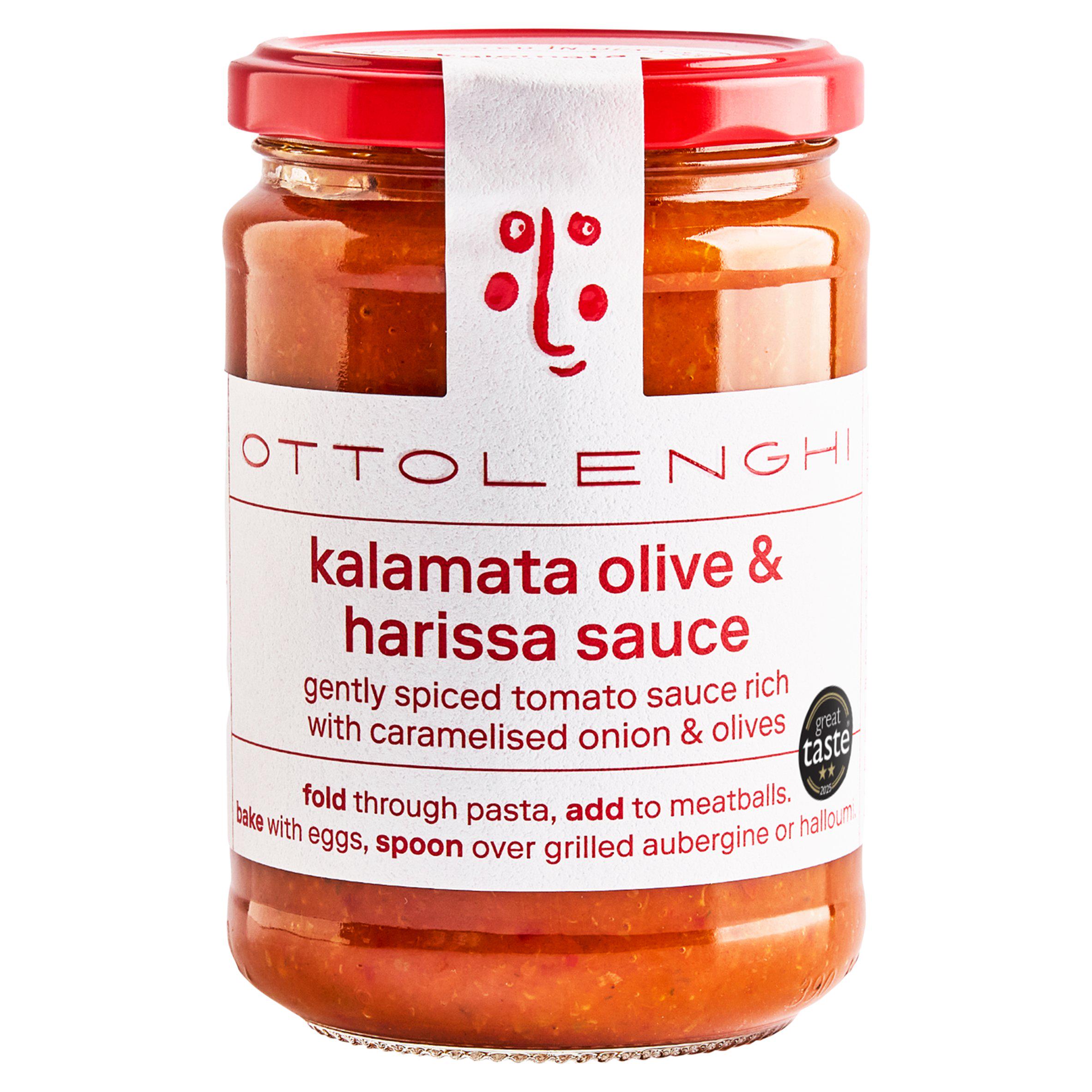 Ottolenghi 350g Kalamata Olive & Harissa Sauce