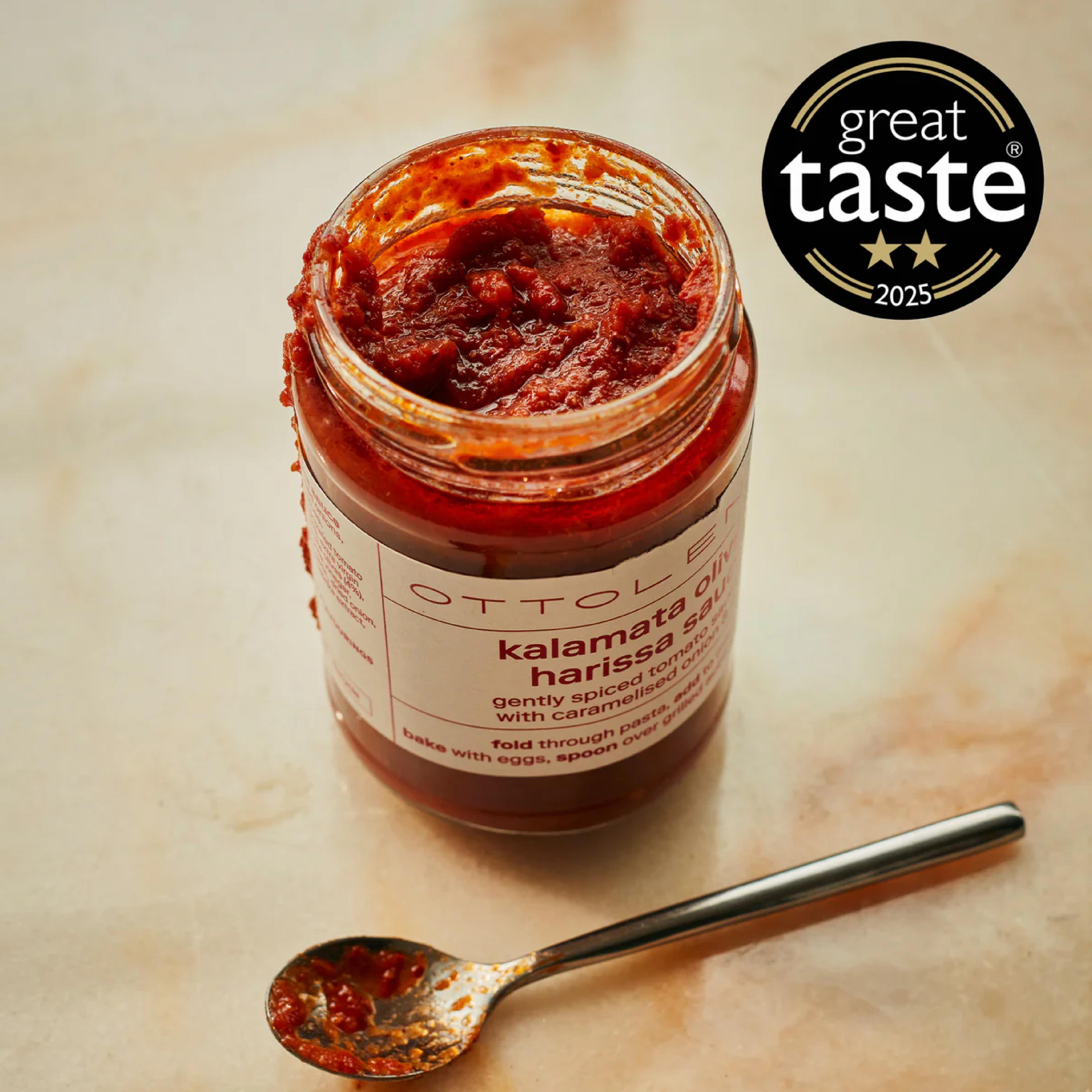Ottolenghi 350g Kalamata Olive & Harissa Sauce thumbnail 2