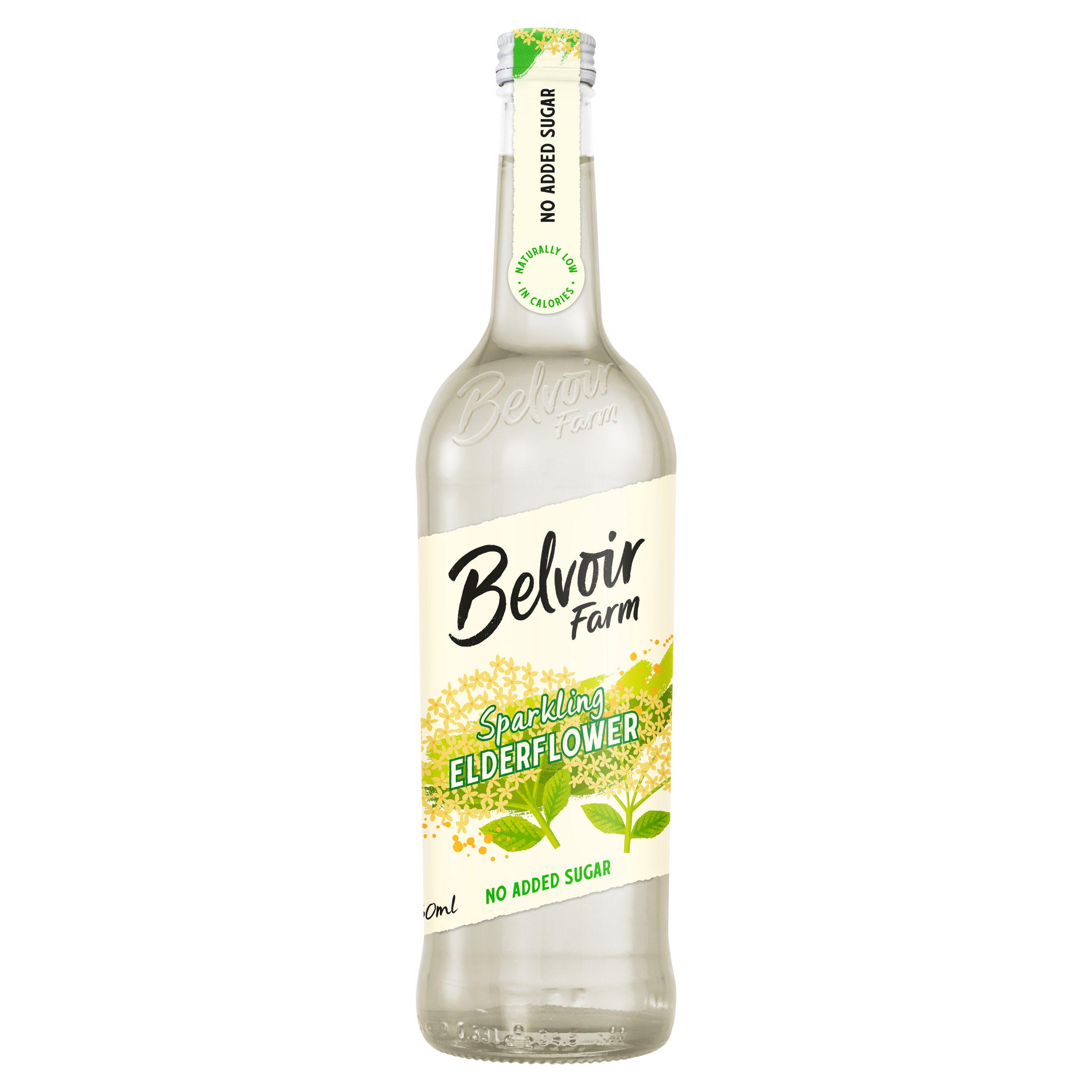 Belvoir Farm 750ml No Added Sugar Sparkling Elderflower