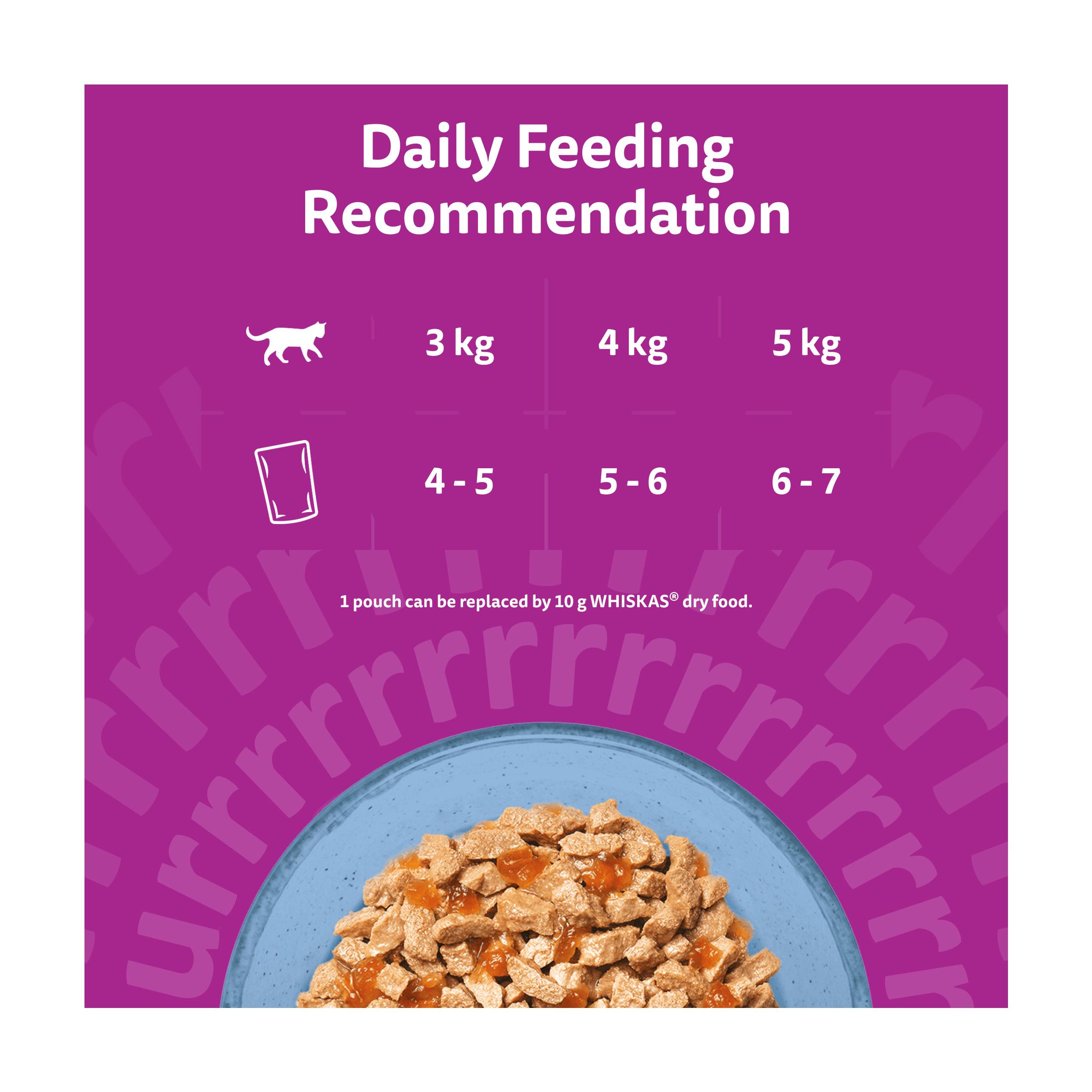 Whiskas Superfoods 6 x 50g 1+ Fish in Jelly Wet Cat Food Pouches thumbnail 4