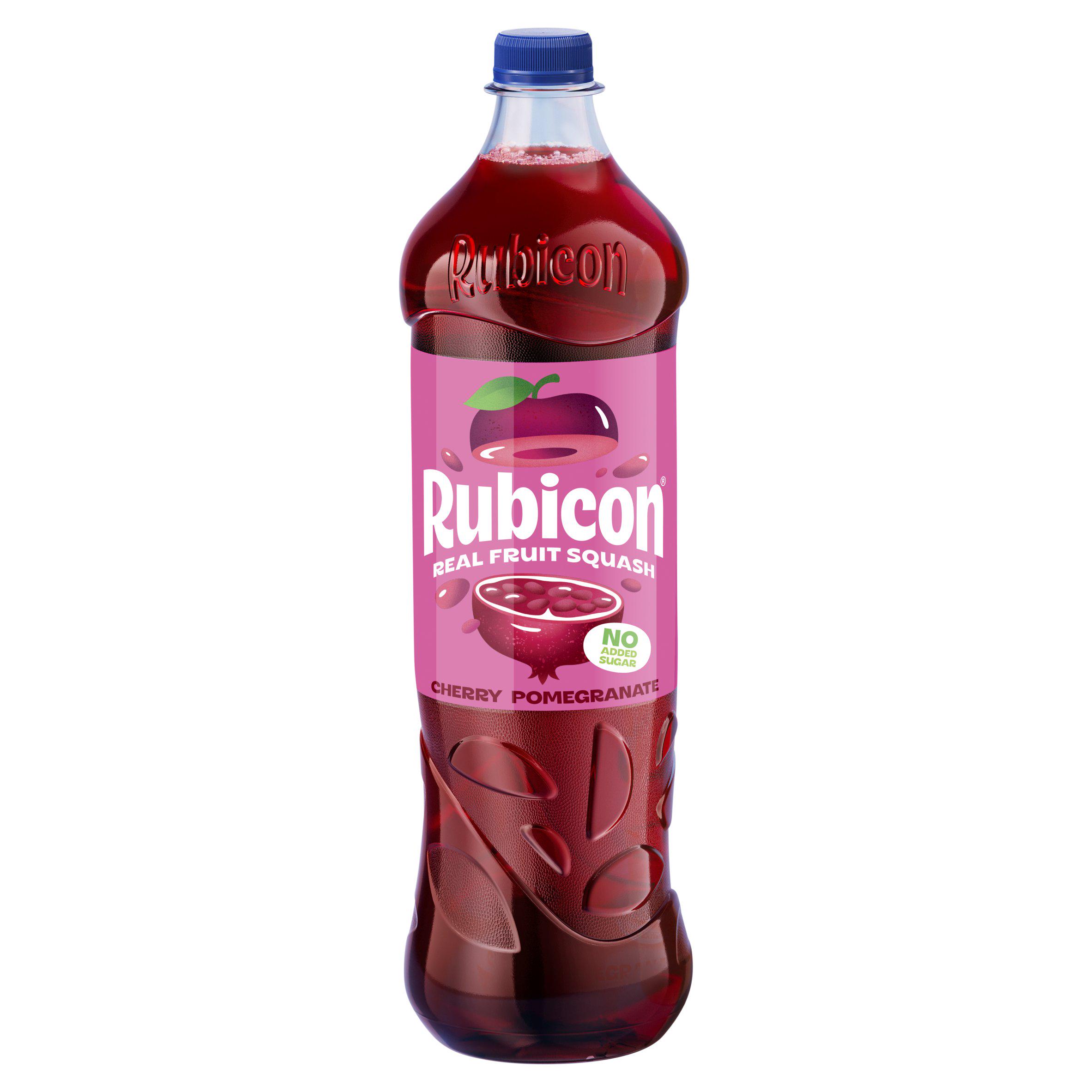 Rubicon 1L Real Fruit Cherry Pomegranate Squash