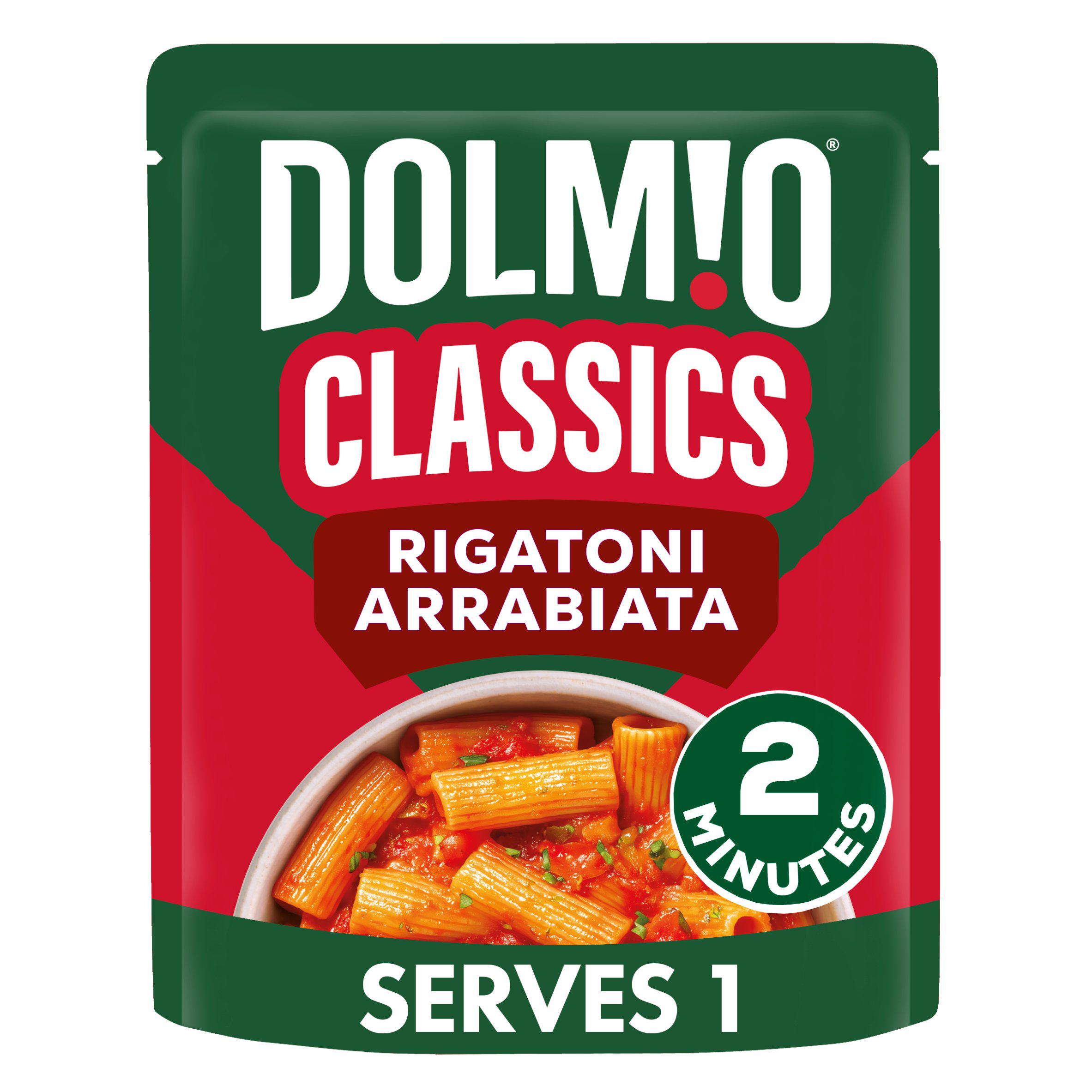 Dolmio 250g Classics Rigatoni Arrabiata Pasta Ready Meal