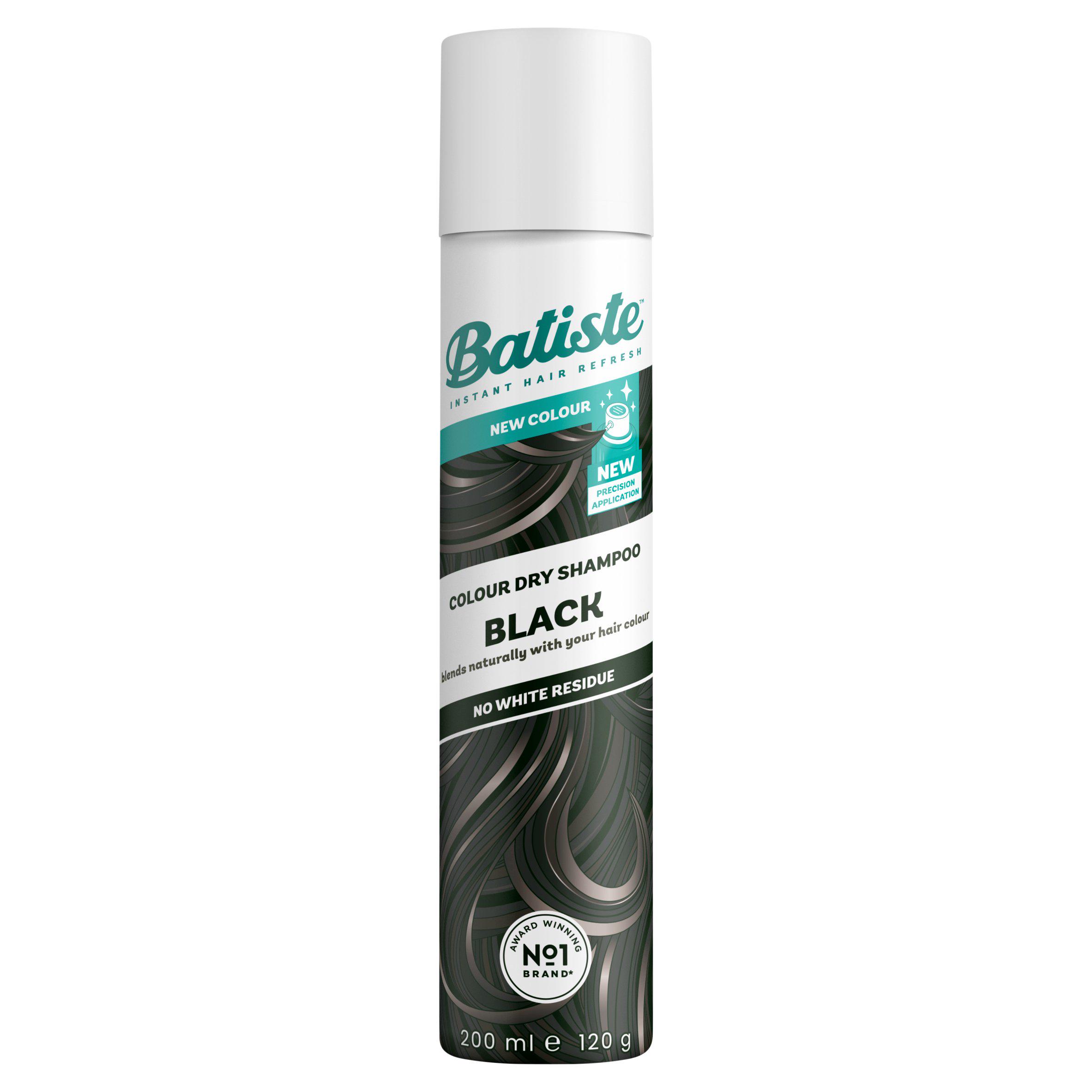 Batiste 200ml Black Colour Dry Shampoo