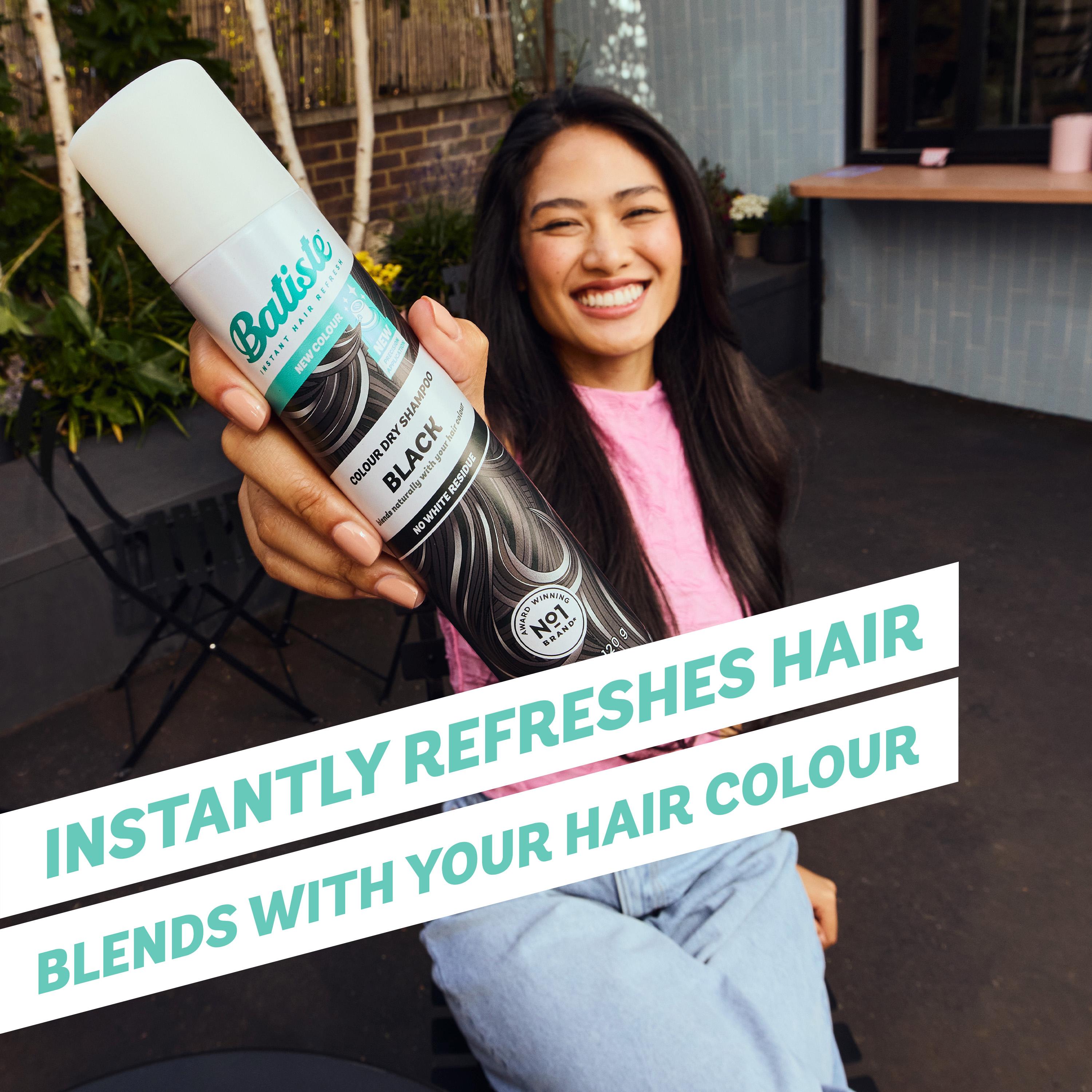 Batiste 200ml Black Colour Dry Shampoo thumbnail 2