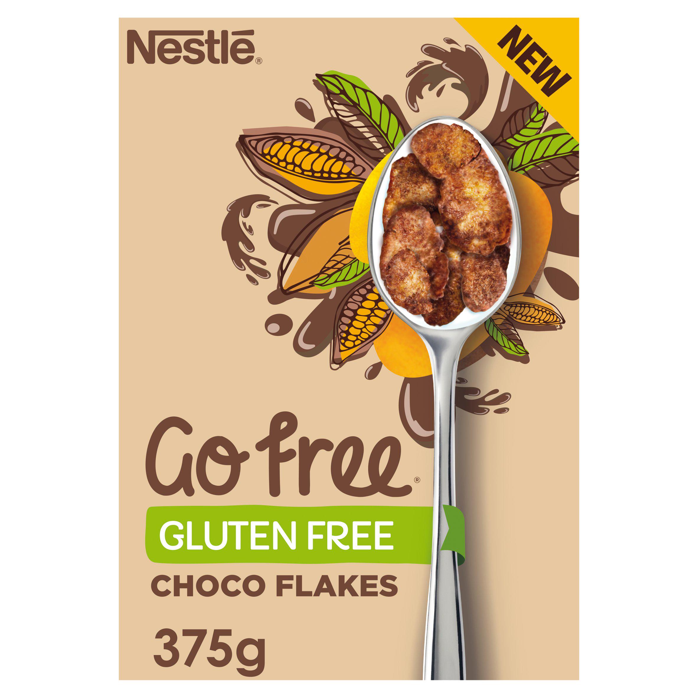 Nestle Go Free 375g Gluten Free Chocolate Cornflakes Breakfast Cereal