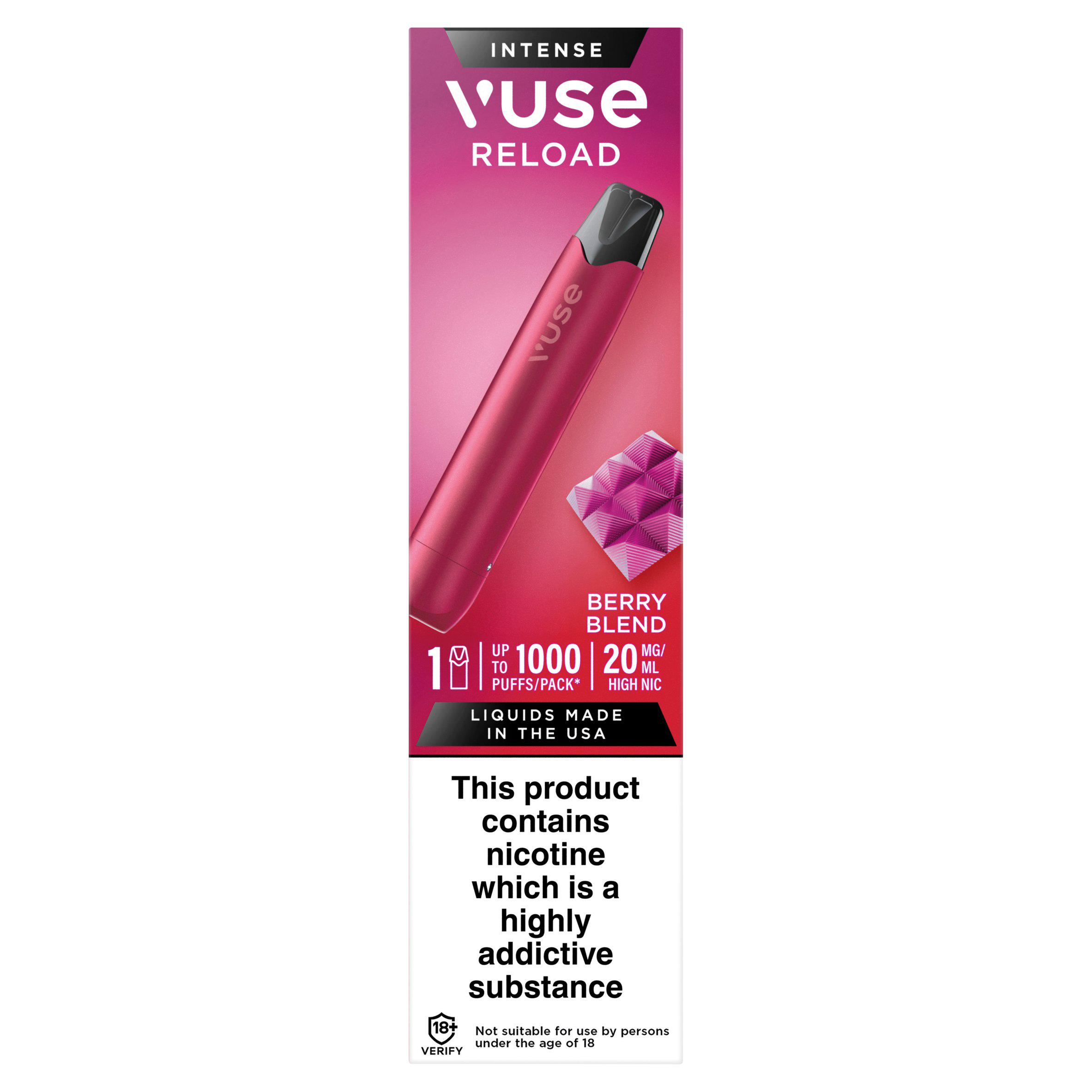 Vuse Go Reload Pen - Red - Berry Blend 20mg/ml UK