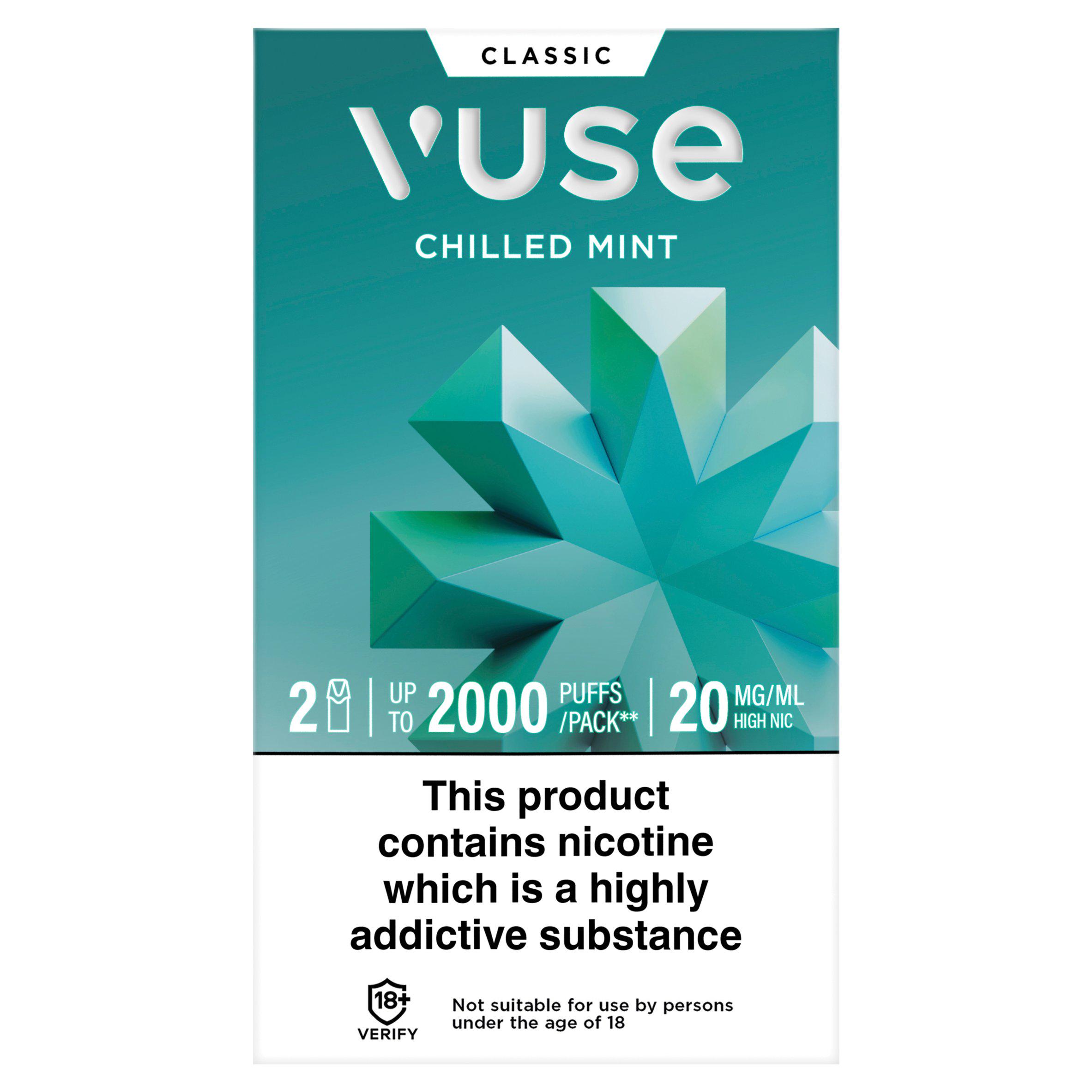 Vuse 20mg Pods Chilled Mint