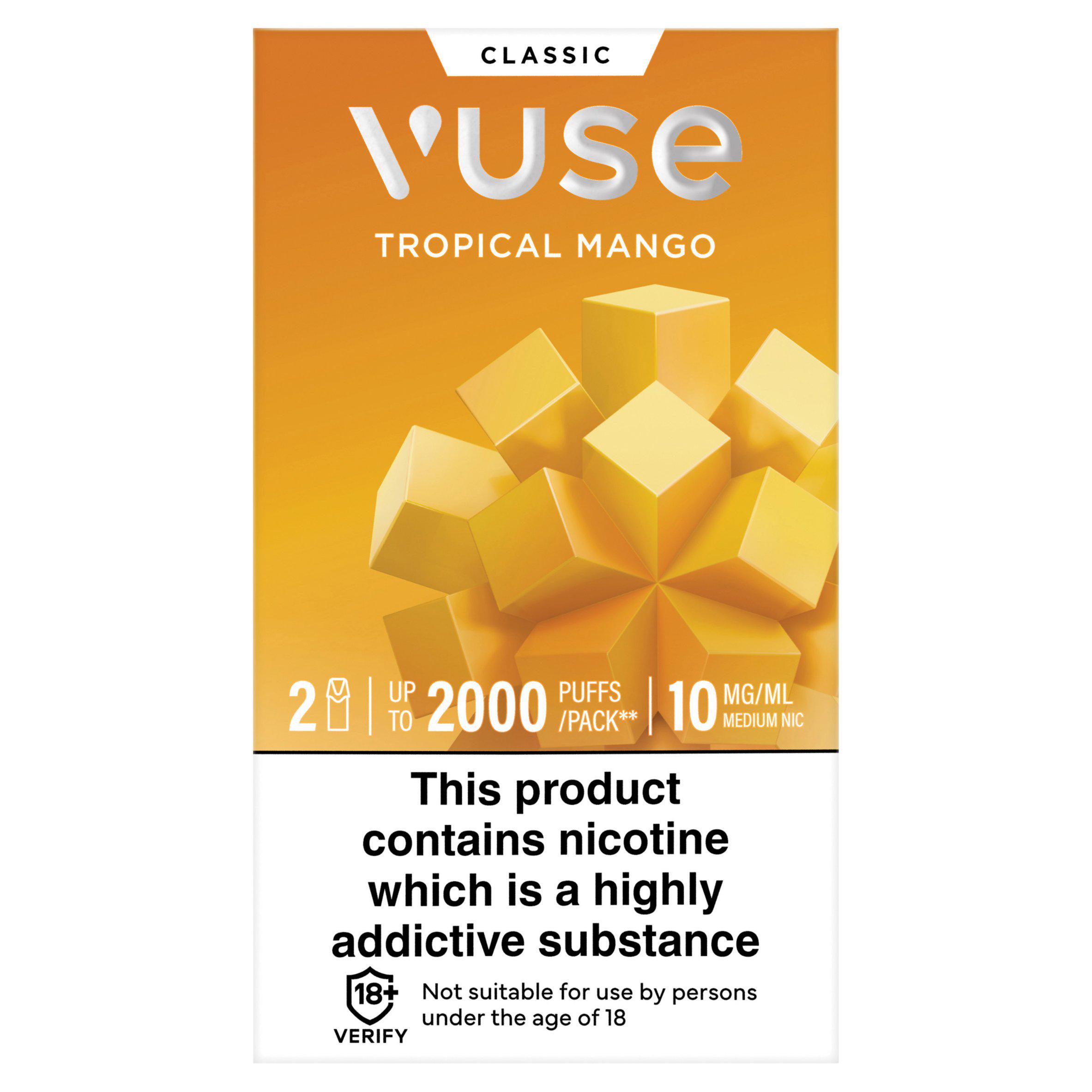 Vuse Pod Tropical Mango 10mg