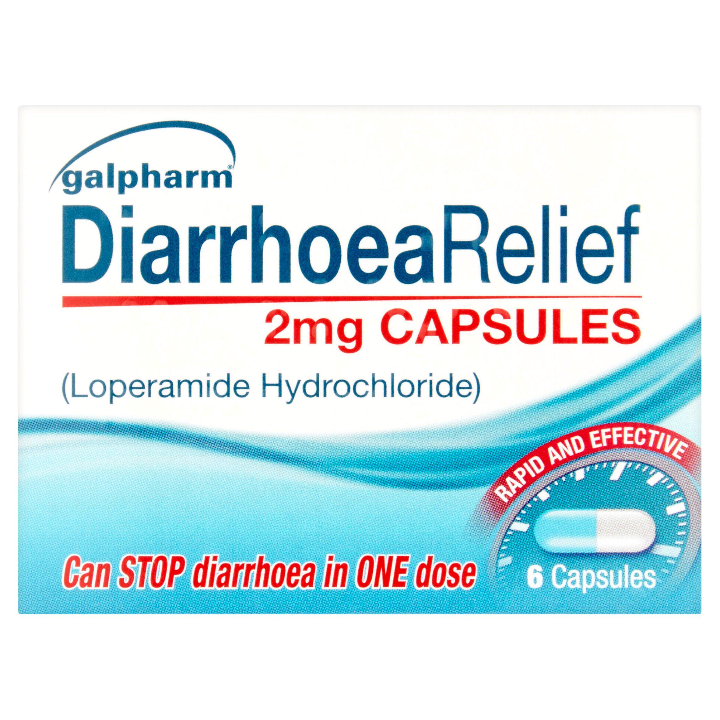 Galpharm Diarrhoea Relief 2mg Capsules