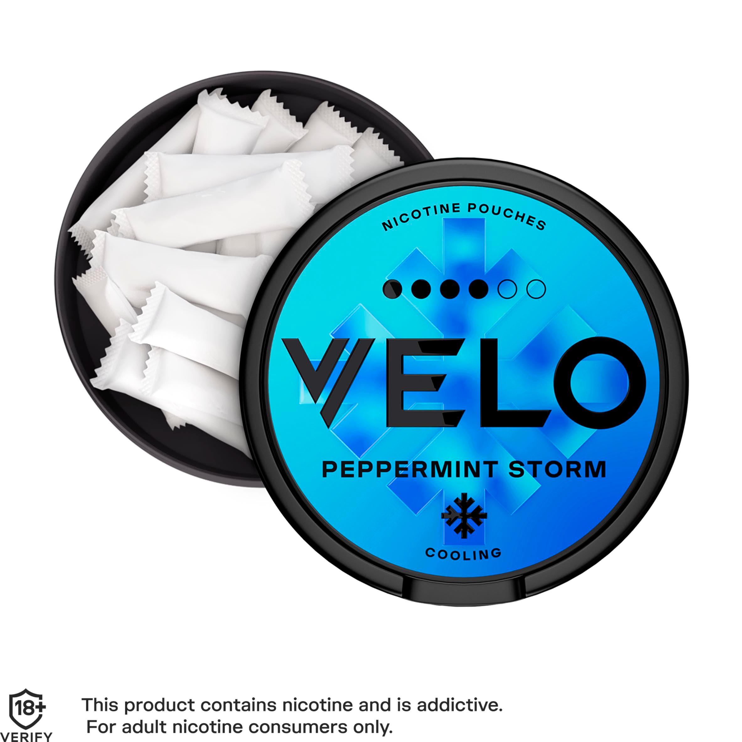 Velo 10.9mg Peppermint Storm Nicotine Pouches thumbnail 4