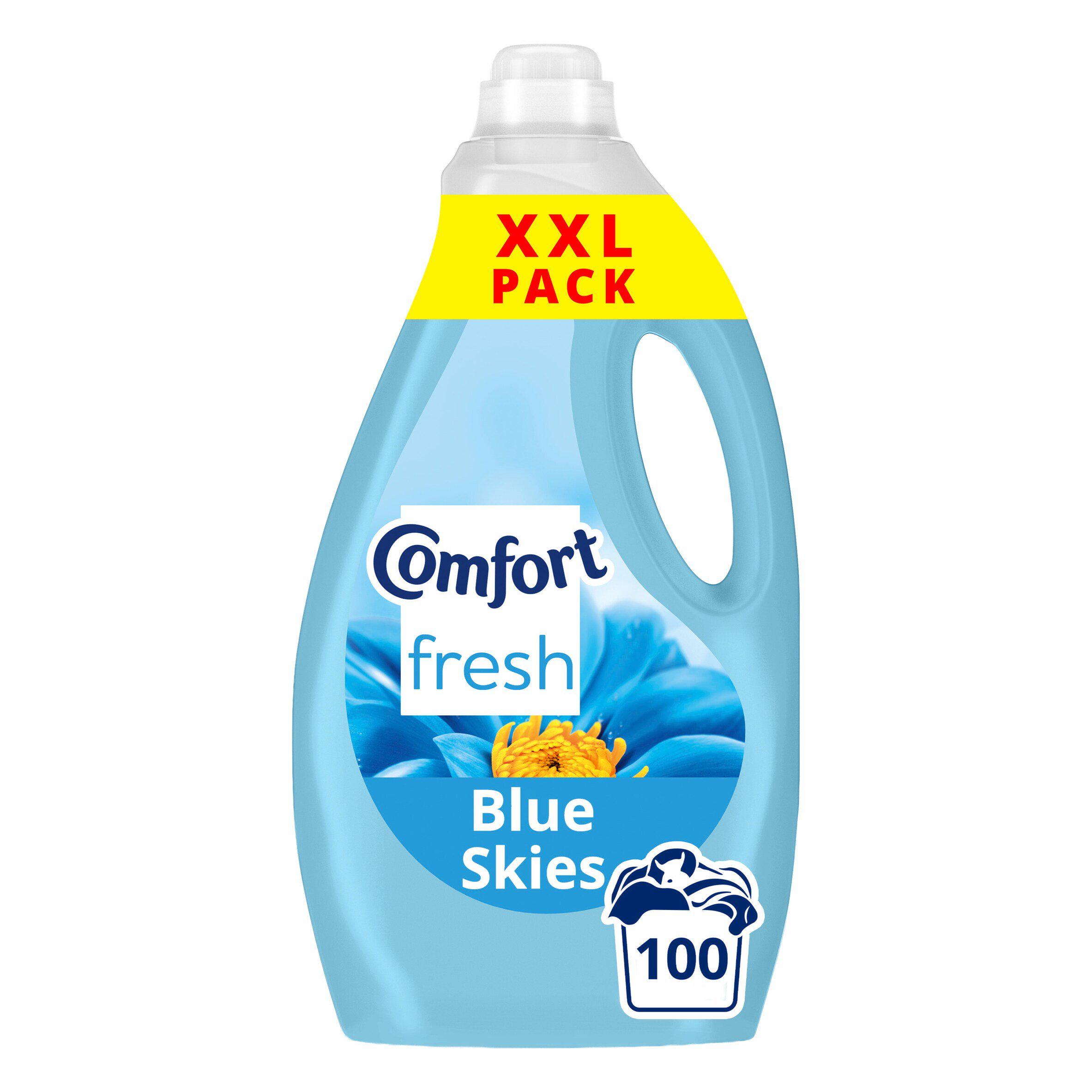 Comfort 100 Washes Fresh Blue Skies Fabric Conditioner 3L
