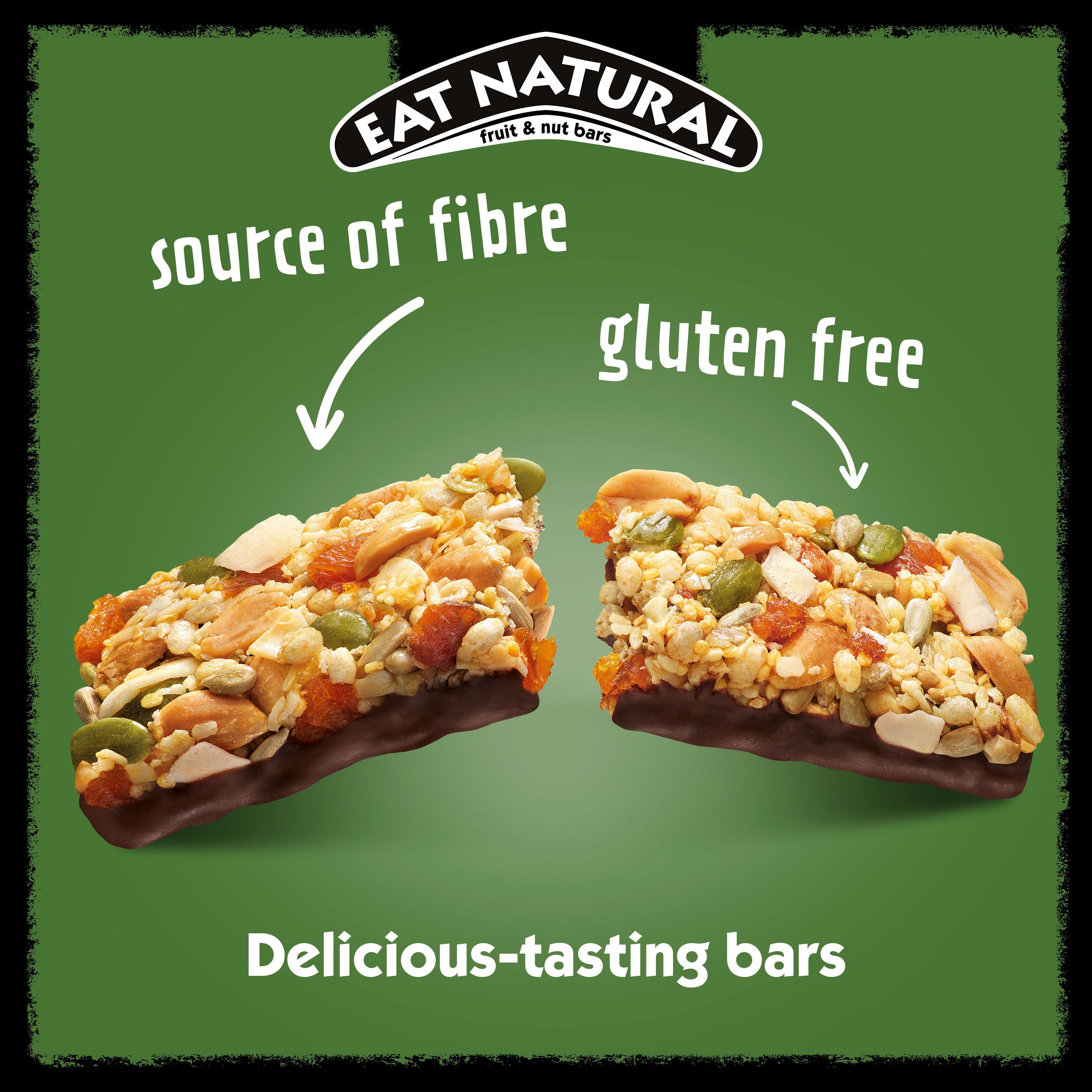 Eat Natural 3 x 40g Peanuts, Coconut & Dark Chocolate Fruit & Nut Cereal Bars thumbnail 2