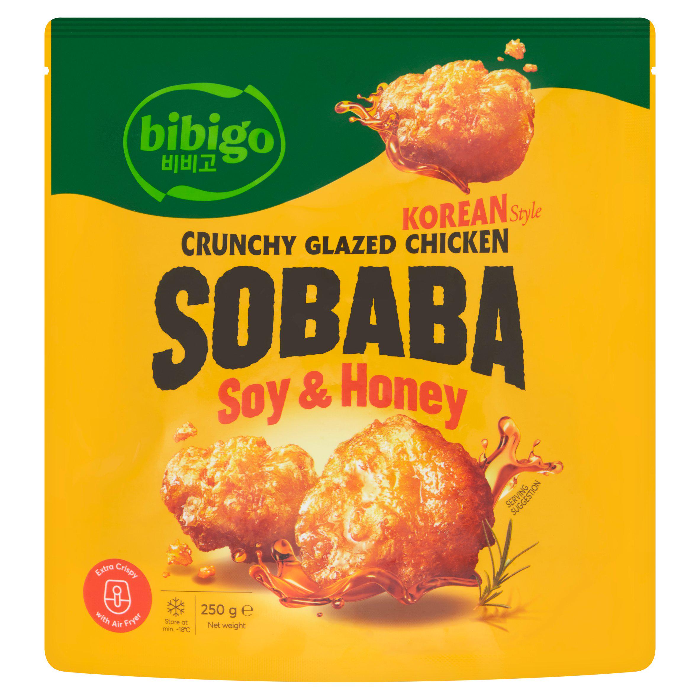 bibigo Korean Style Crunchy Glazed Chicken (SOBABA Soy & Honey)