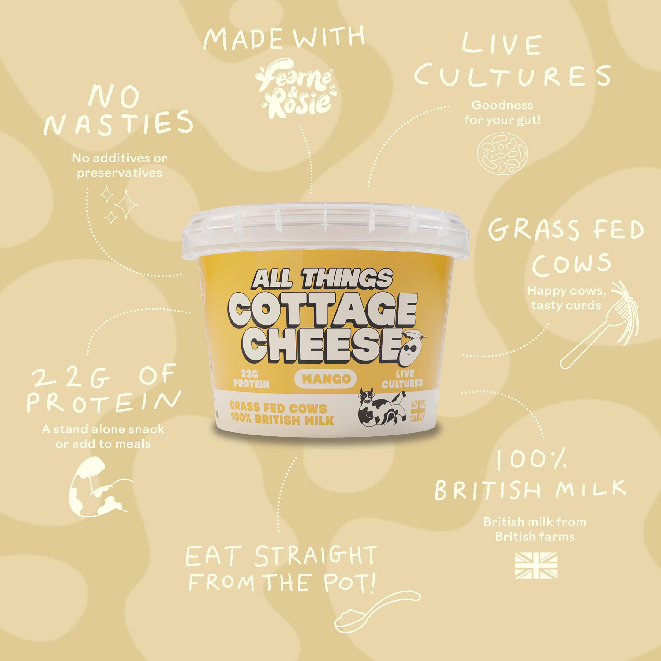 All Things 240g Mango Cottage Cheese thumbnail 2