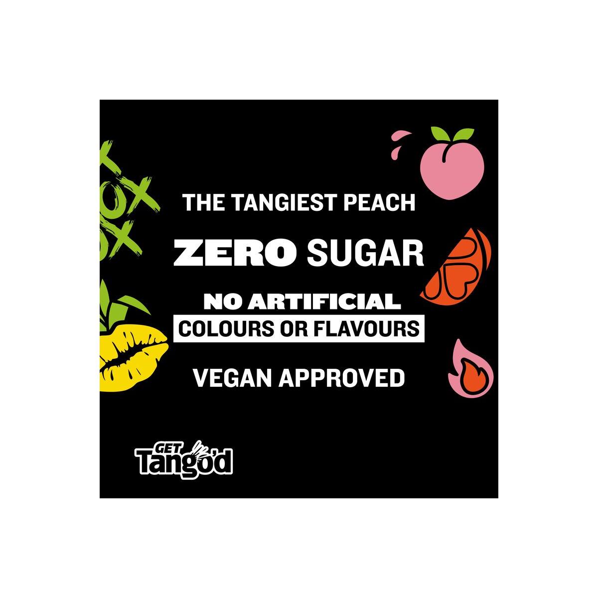 Tango 8 x 330ml Zero'd Thirst Trap Peach, Pineapple & Orange Soft Drink Cans thumbnail 2