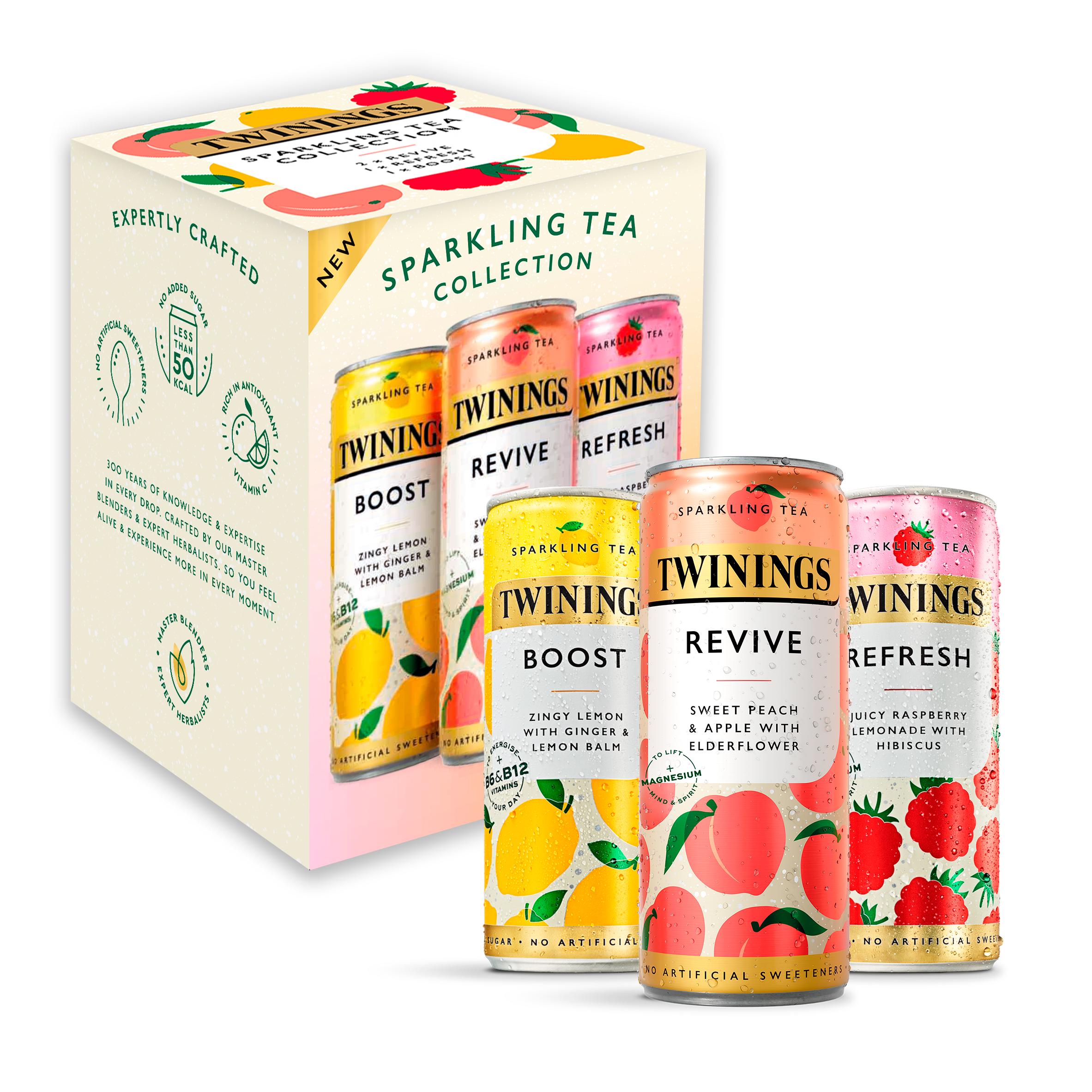 Twinings Sparkling Tea Collection 4 x 250ml thumbnail 2