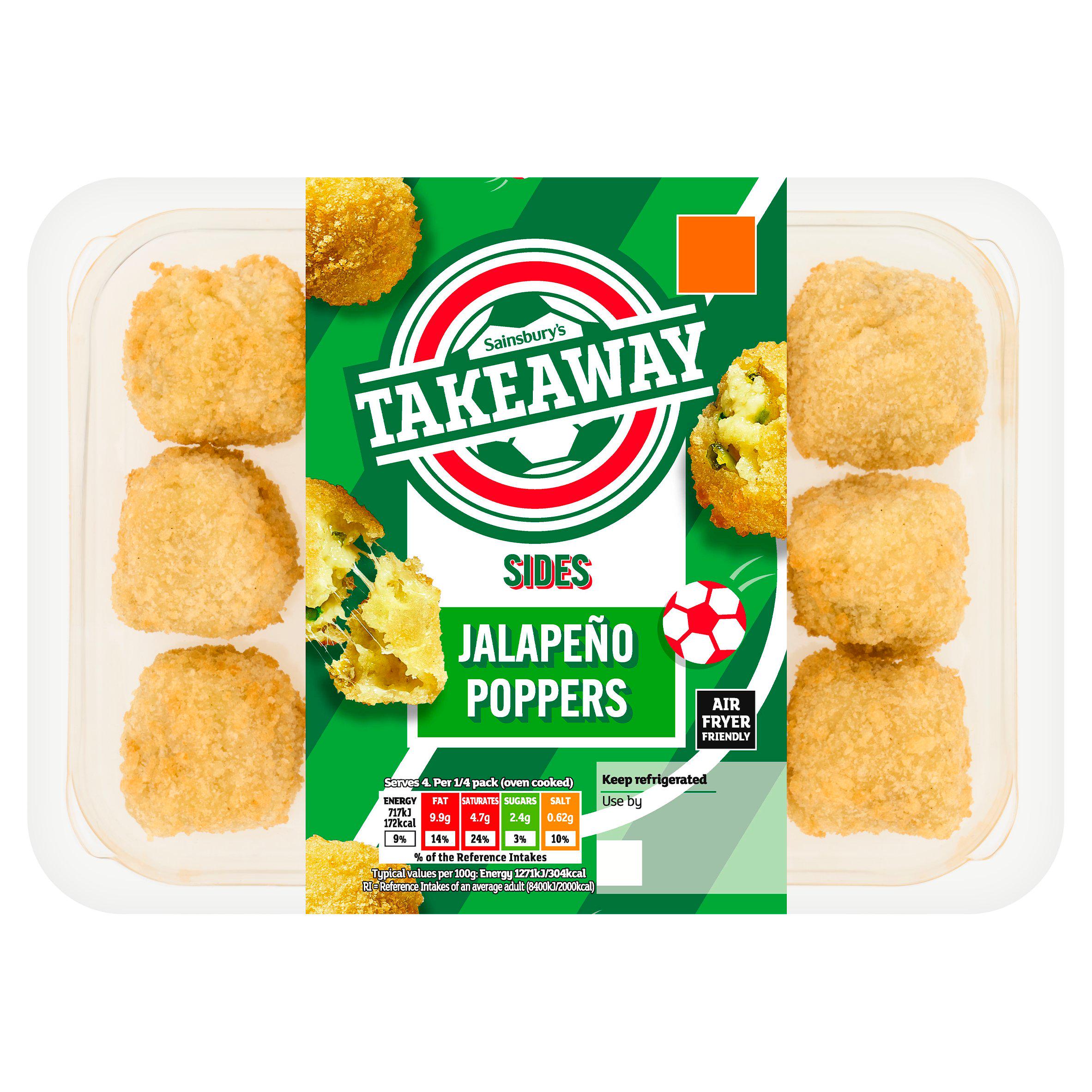 Sainsbury's Takeaway Jalapeño Poppers 240g