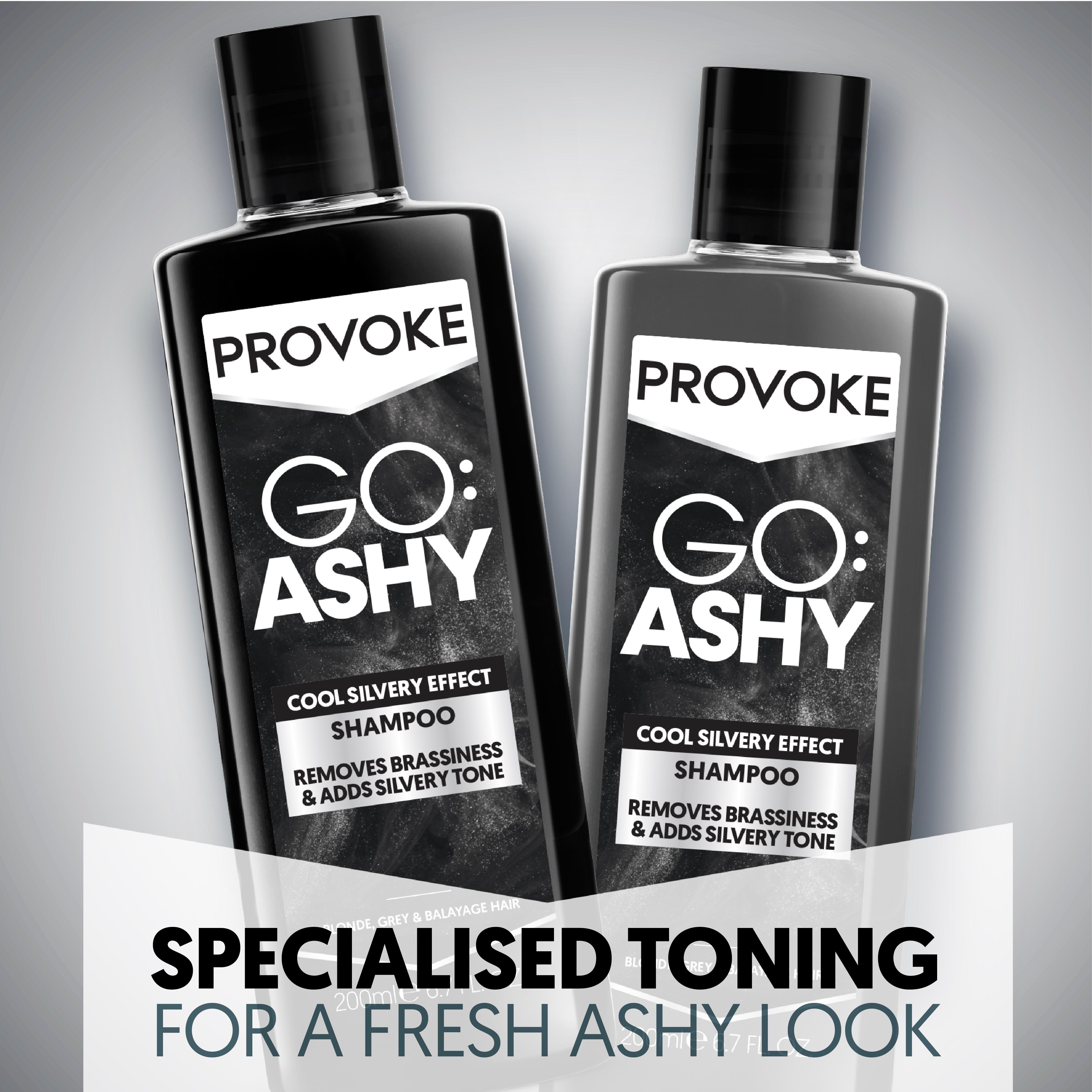 Provoke 200ml Go Ashy Cool Silver Effect Shampoo thumbnail 5