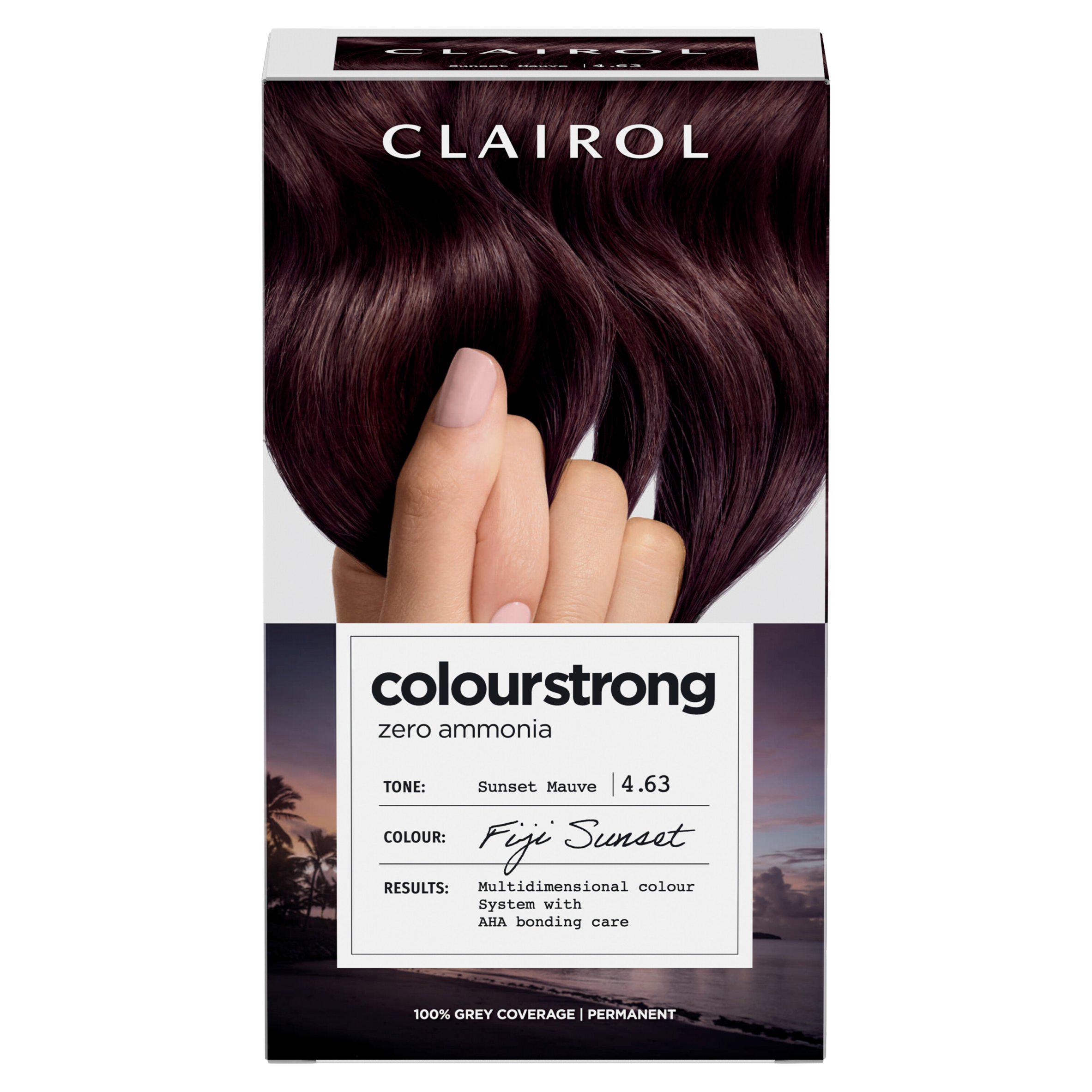 Clairol Colour Strong 4.63 Sunset Mauve Permanent Hair Dye