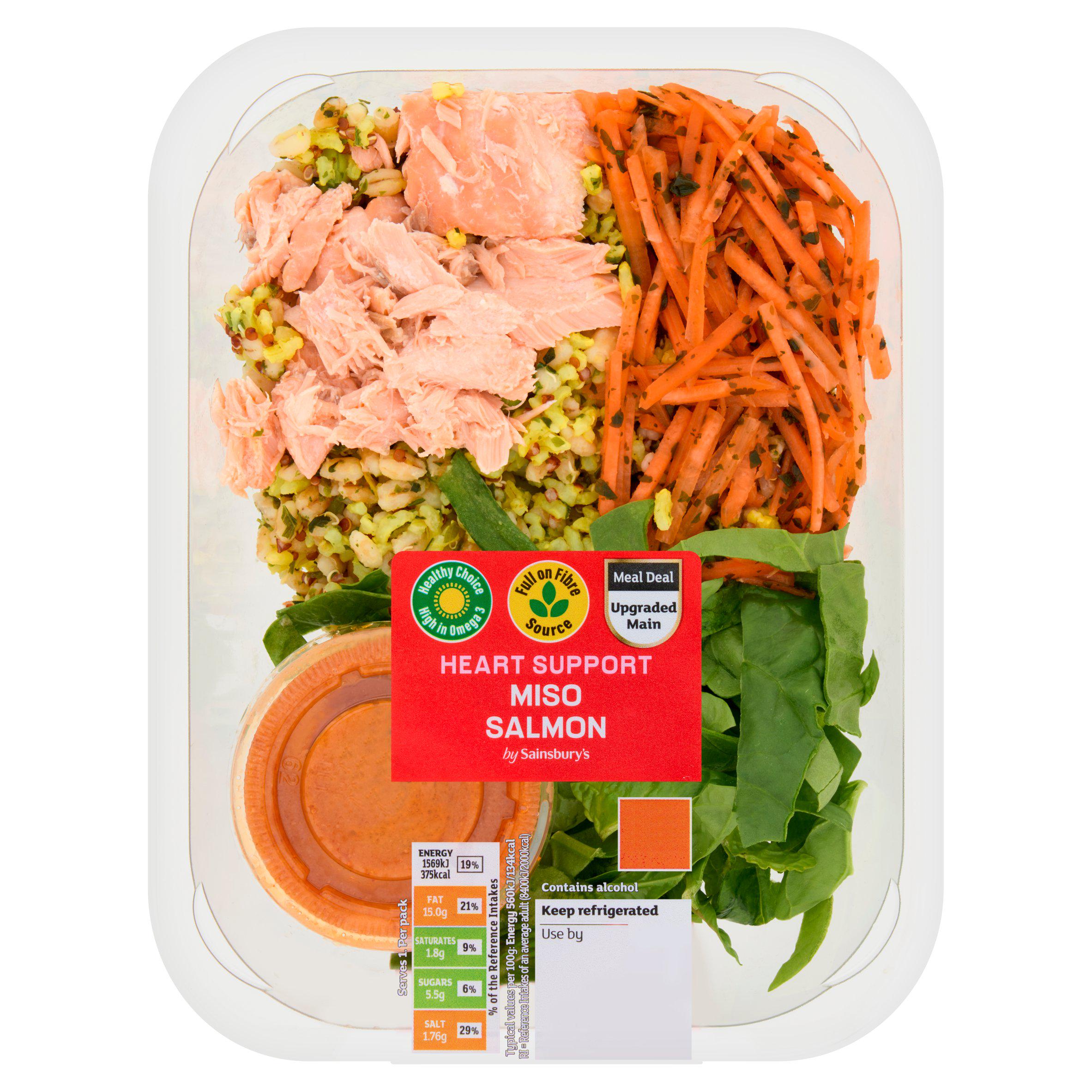 Sainsbury's Heart Support Miso Salmon 280g
