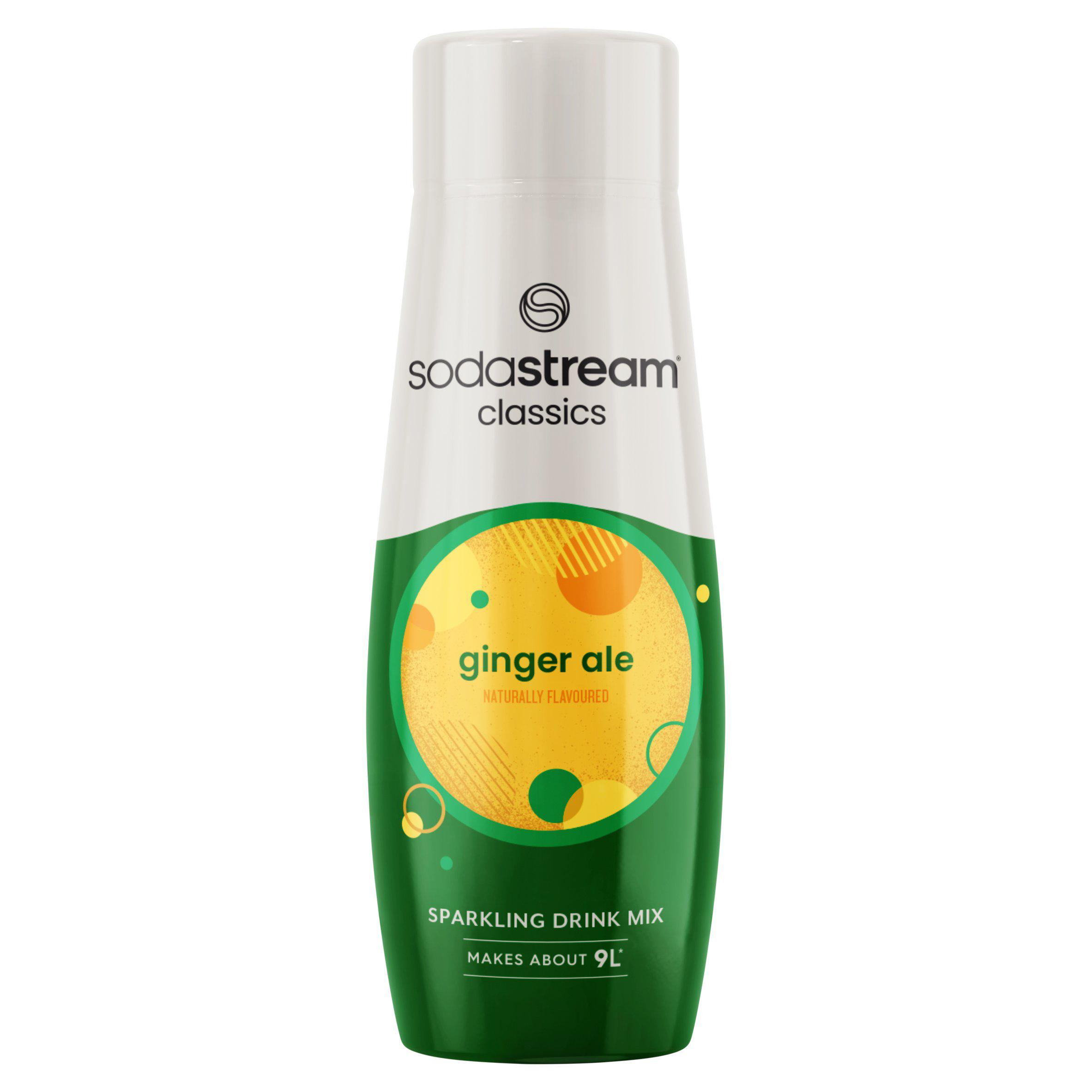Sodastream 440ml Classics Ginger Ale Sparkling Drink Mix