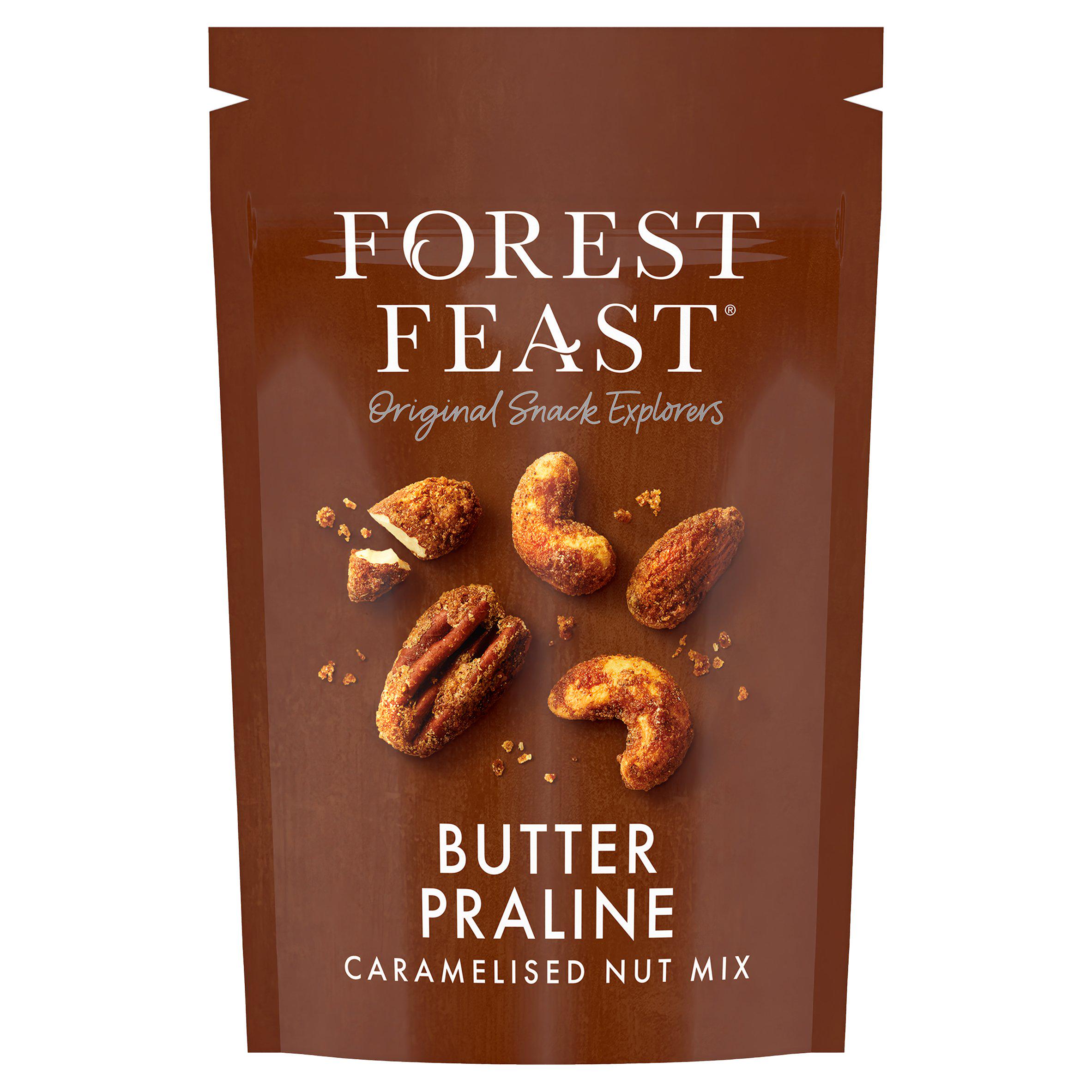 Forest Feast 120g Butter Praline Caramelised Mix Nuts