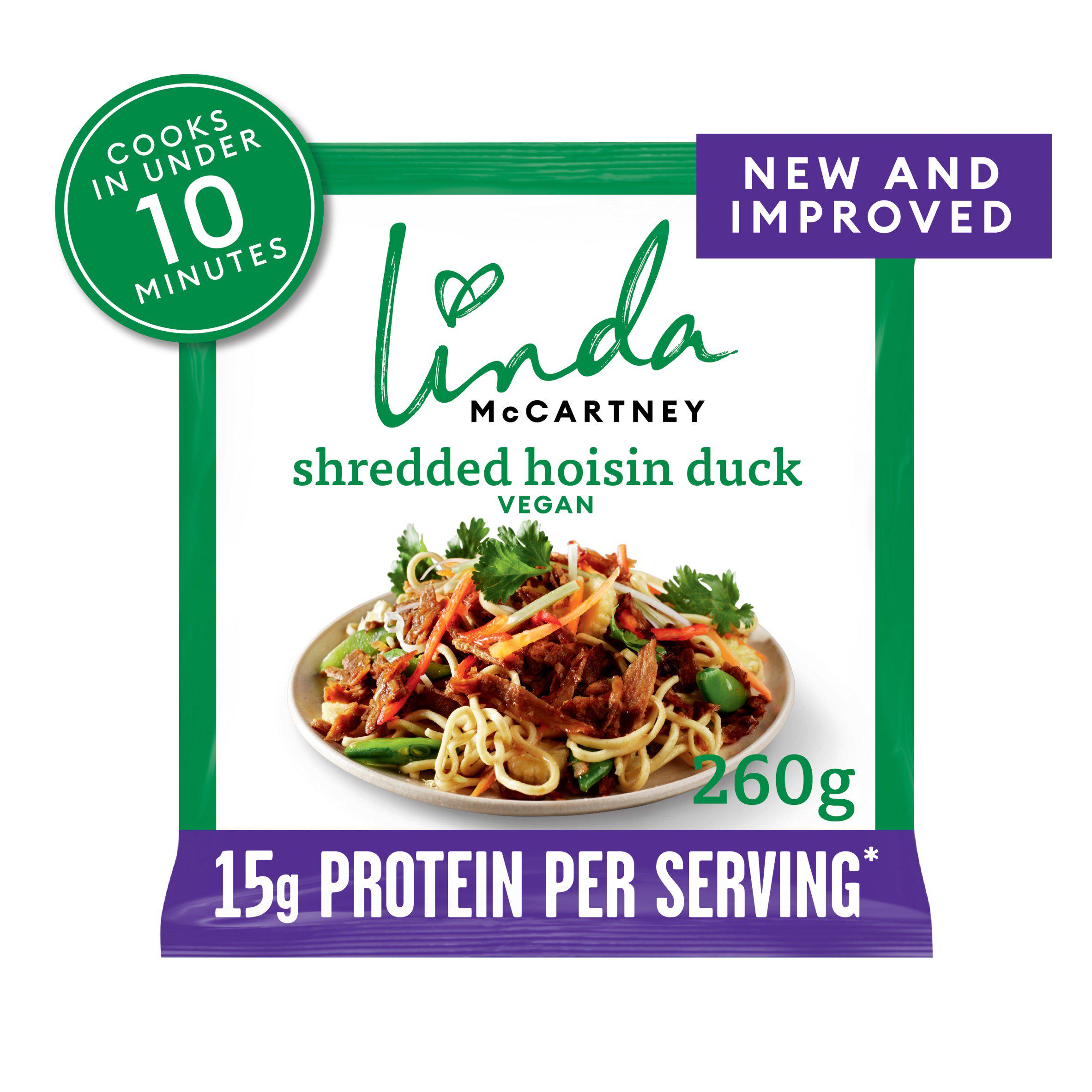 Linda McCartney Shredded Hoisin Duck Vegan 260g'