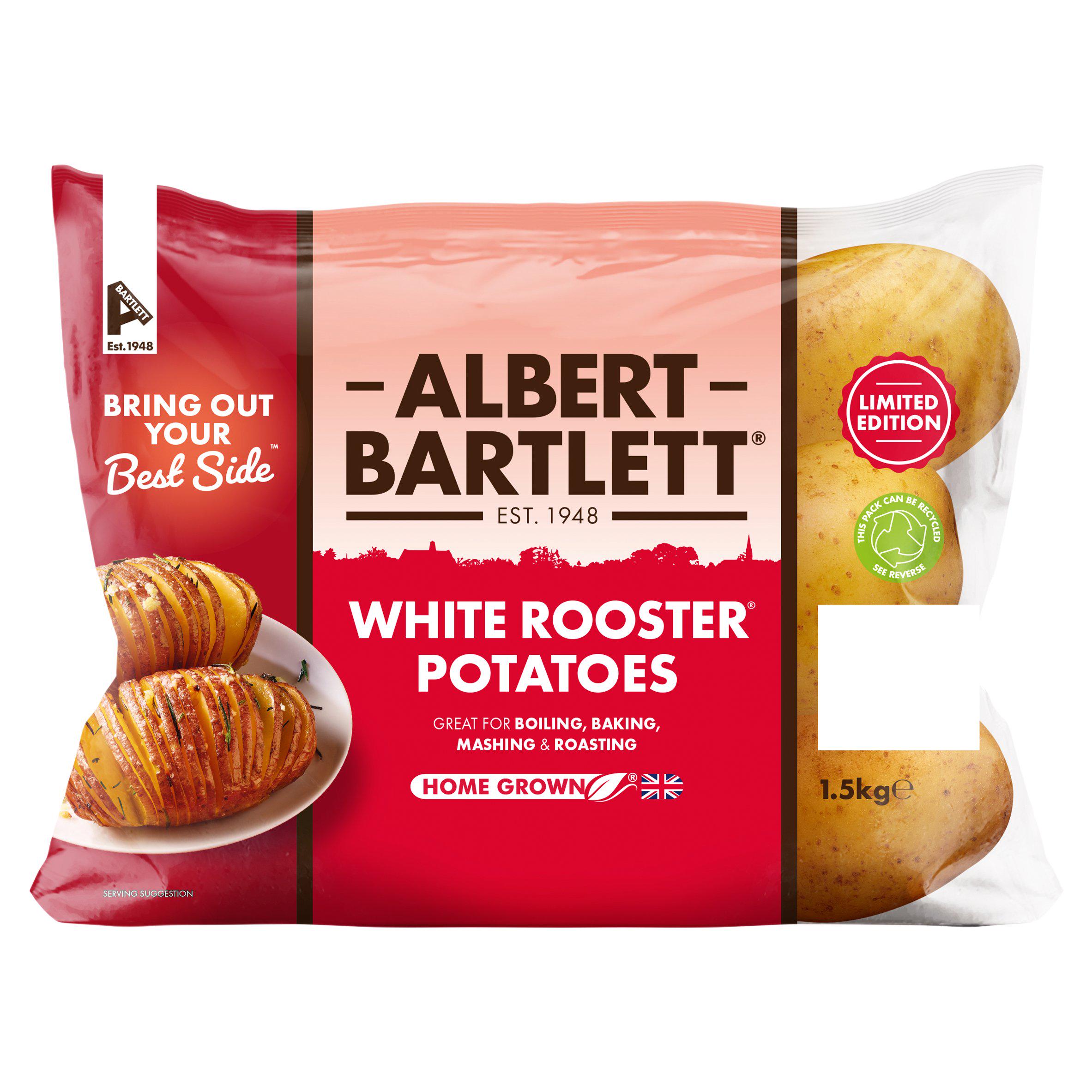 Albert Bartlett 1.5kg White Rooster Potatoes, Limited Edition