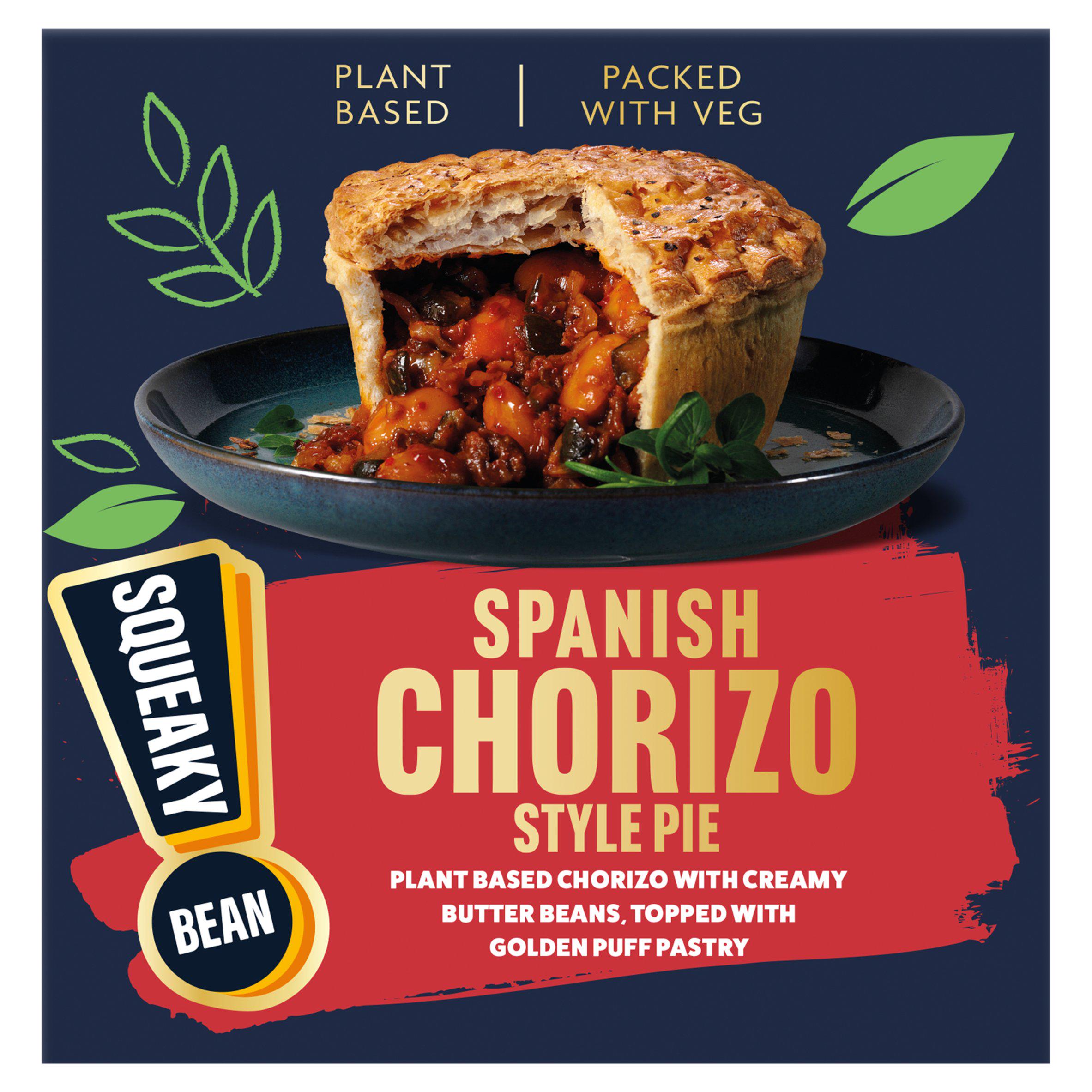 Squeaky Bean 209g Spanish Chorizo Style Pie