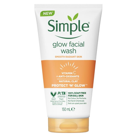 Simple Protect 'N' Glow Express Glow Clay Polish Cleanser - Image 1