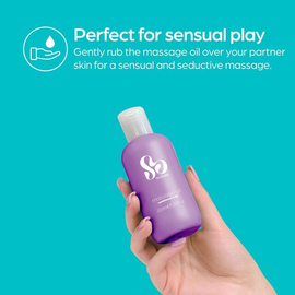 So Divine Massage Oil with Sandlewood and Fig Vegan Friendly thumbnail 5