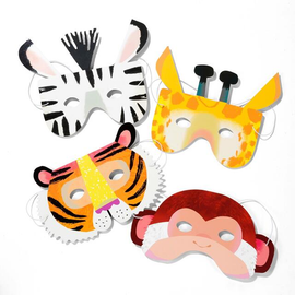 Talking Tables Kids Animal Masks - Image 1