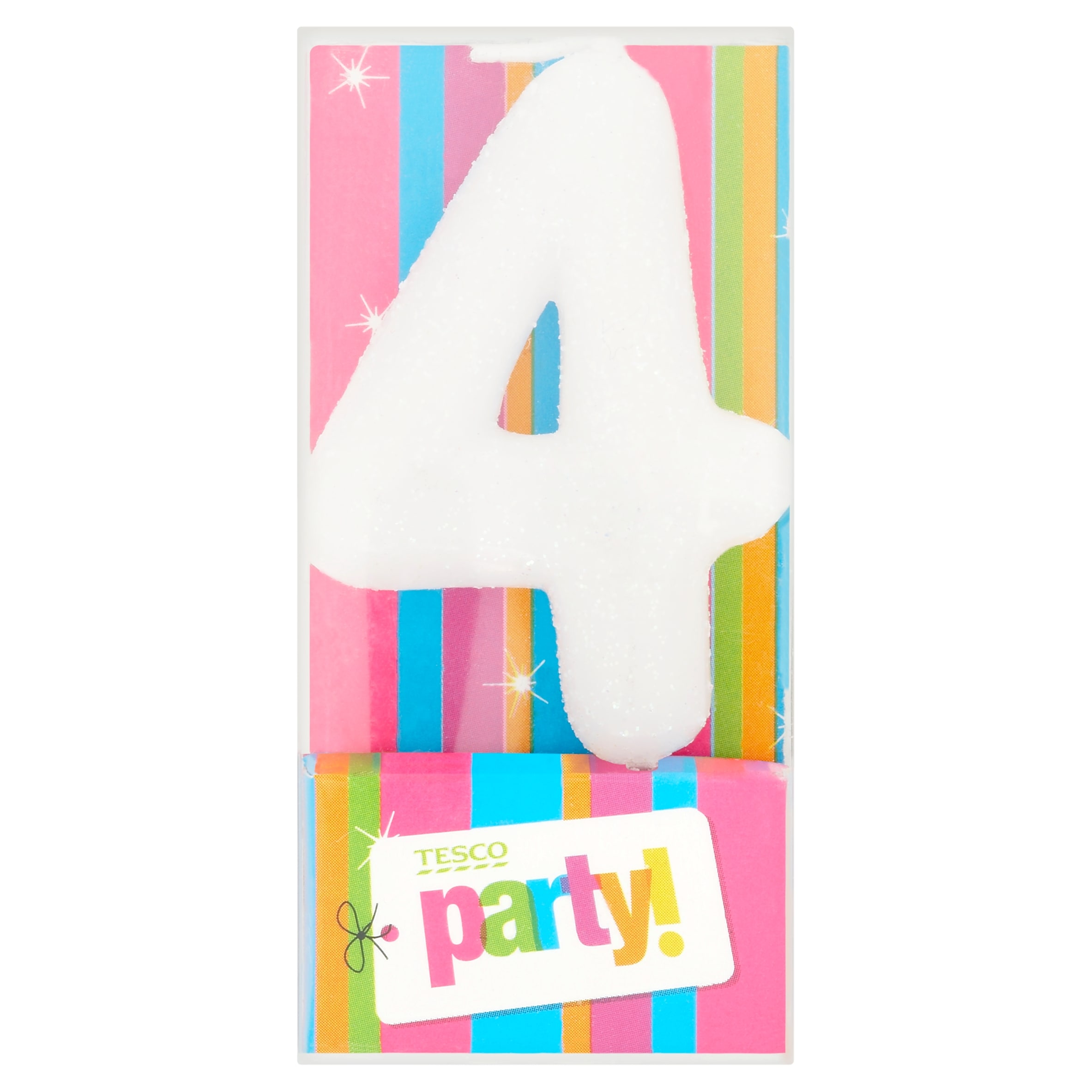 Tesco Numerical Candle 4