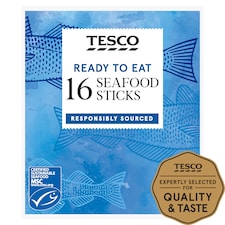 Tesco 16 Seafood Sticks 250G